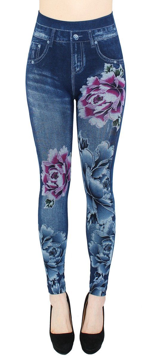 dy_mode Thermoleggings Thermo Leggings Damen Jeggings günstig online kaufen