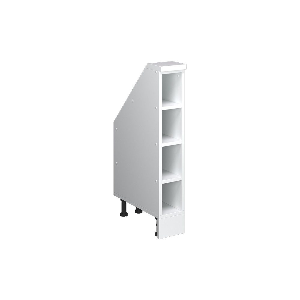 Vicco Kommode Rion, Weiß, 15 x 81.6 cm mit 4 Fächern (1 St)