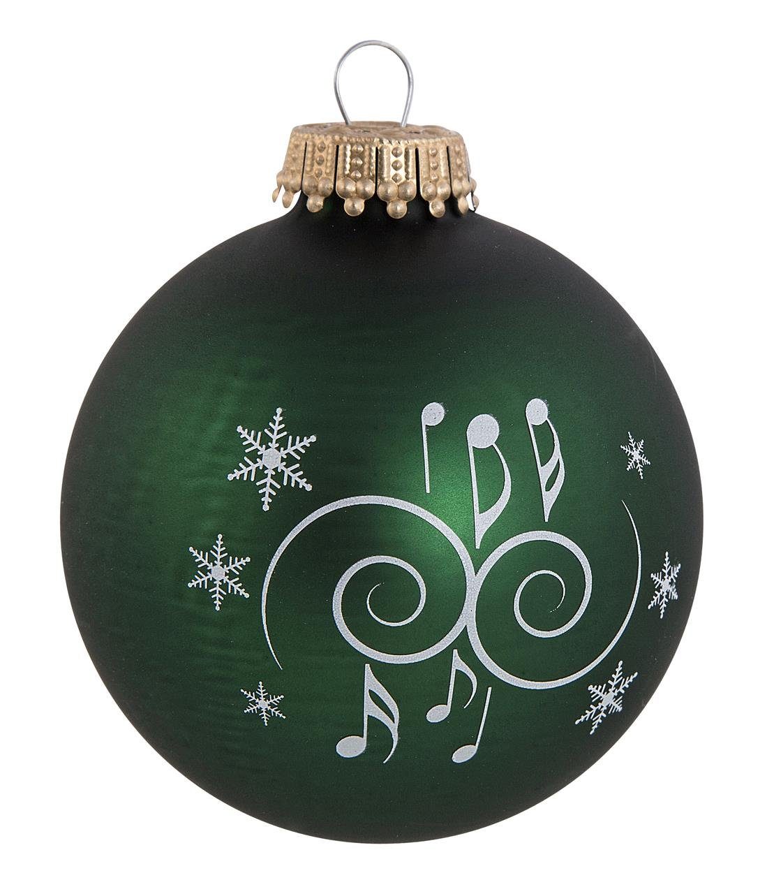 Weihnachtsbaumkugel tannengrün mugesh Musiker für Weihnachtskugel Ornamente,
