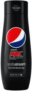 SodaStream Getränke-Sirup, 3 Stück, PepsiMax,PepsiMaxLime+ PepsiMaxCherry 440ml für je 9L Fertiggetränk