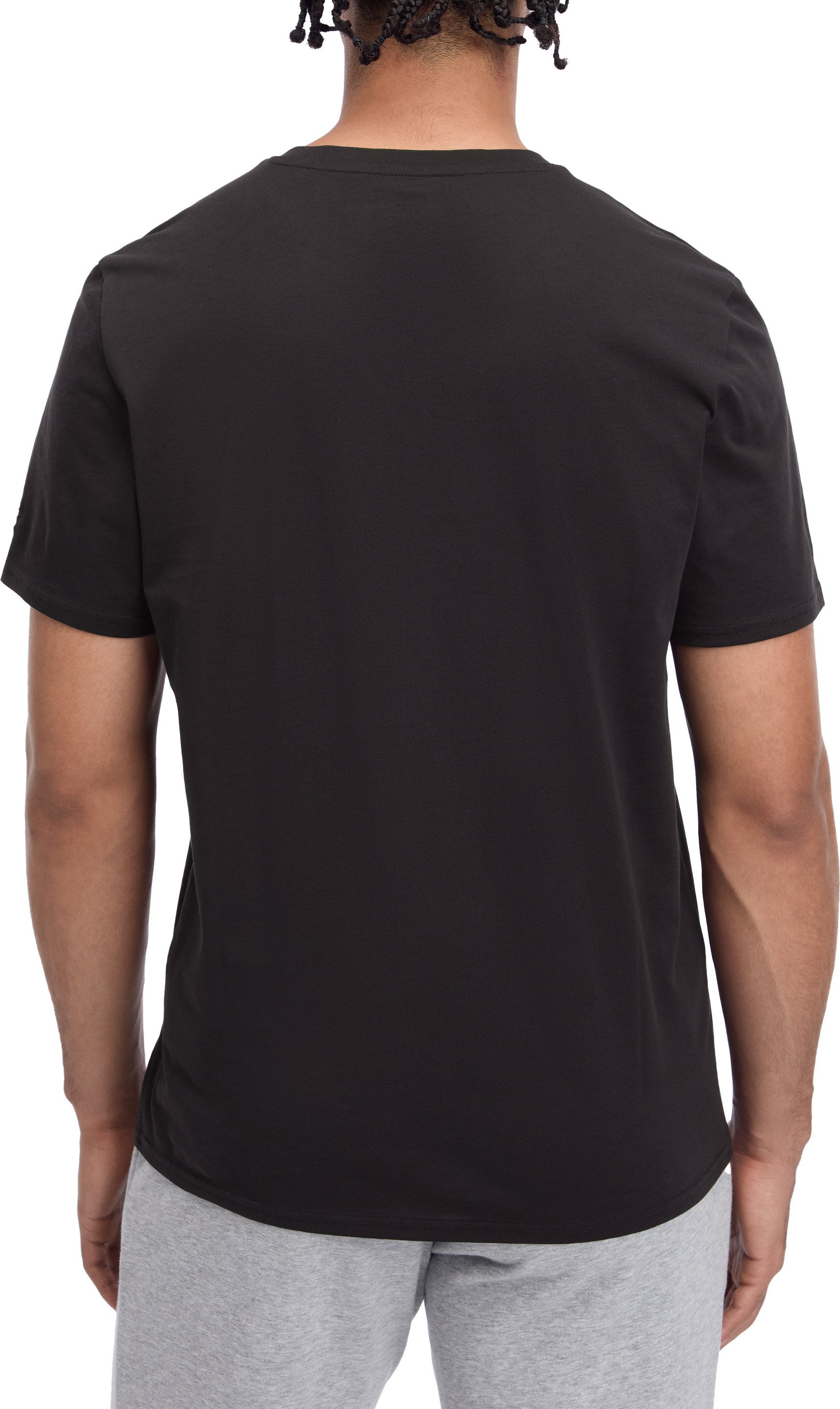 Energetics T-Shirt HE.-T-SHIRT ENZO SHORT SLEEVE M mit Rundhalsausschnitt, kurzärmlig, atmungsaktiv, aus Baumwolle