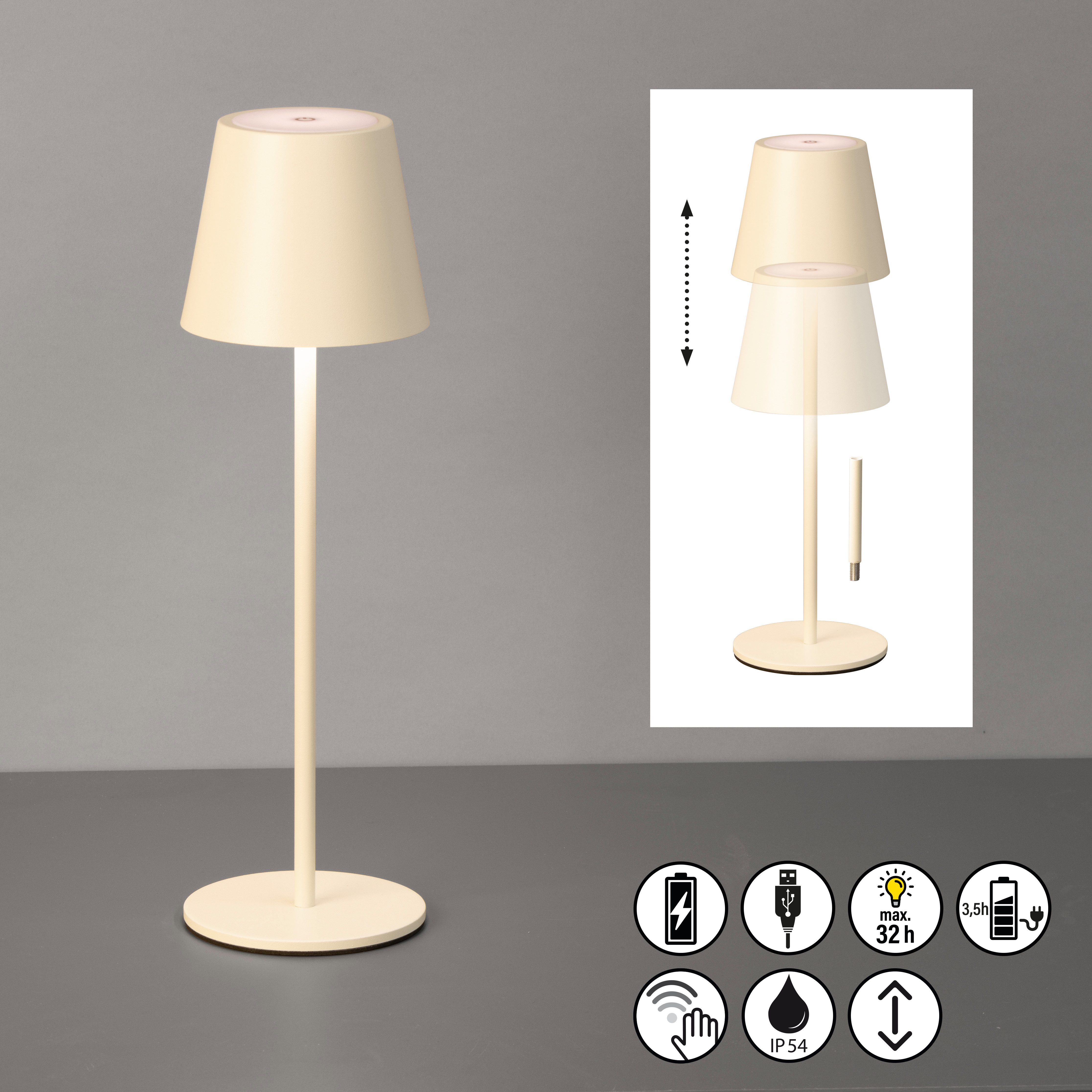 easy! BY FHL Außen-Tischleuchte Viletto, Dimmfunktion, günstig online kaufen