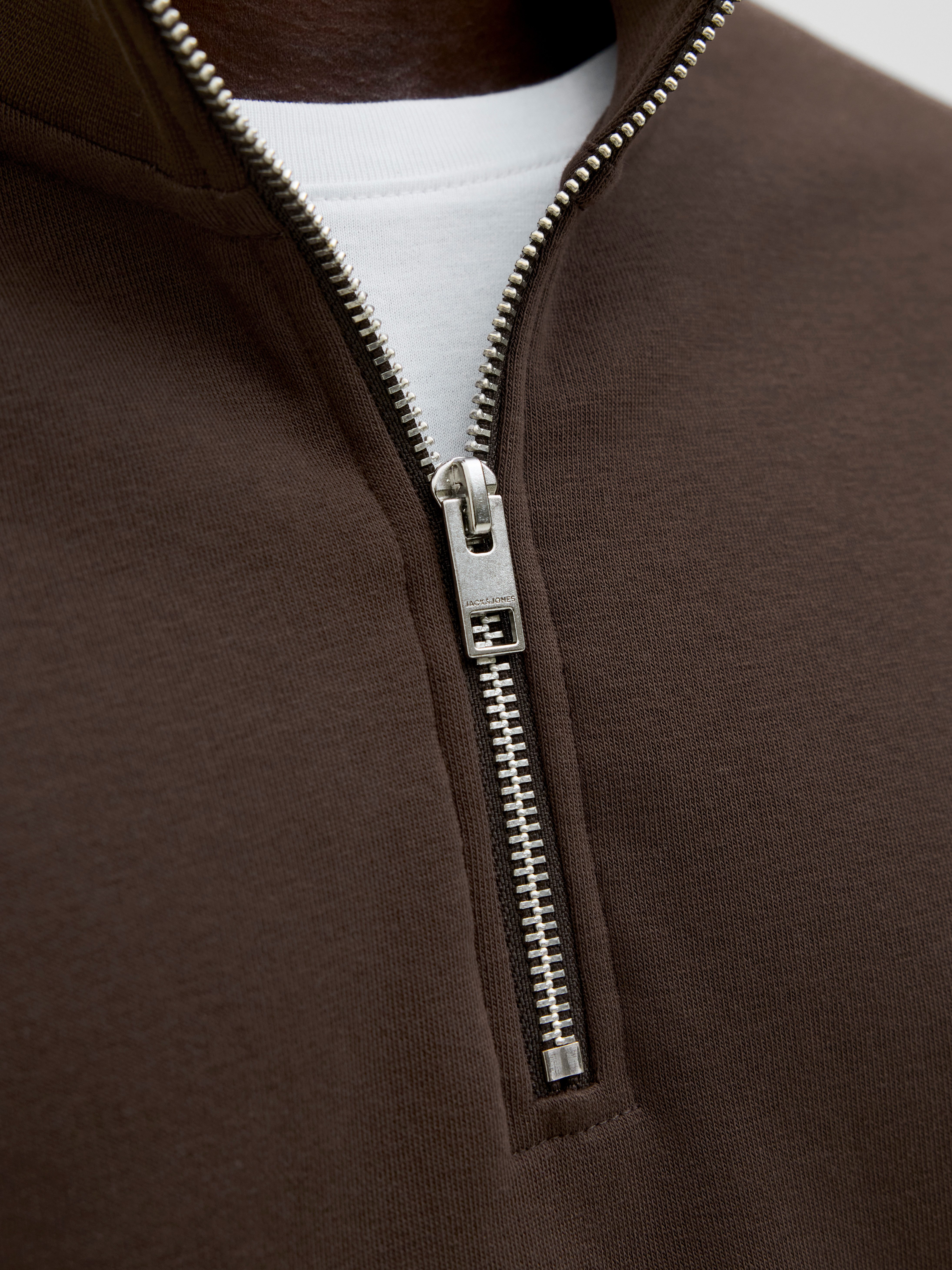 Jack & Jones PlusSize Sweatshirt JJESOHO SWEAT QUARTER ZIP HN NOOS PLS günstig online kaufen