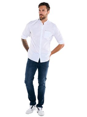 emilio adani Langarmhemd Langarm-Hemd strukturiert