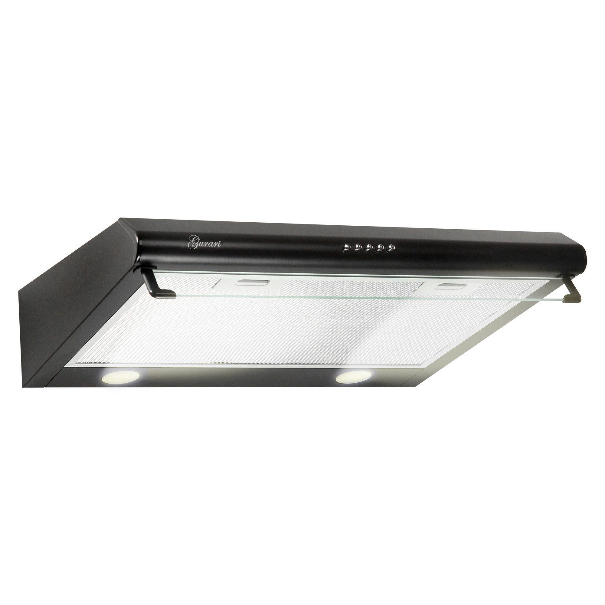 GURARI Wandhaube Unterbauhaube GCH F 590 60 Einbau Dunstabzugshaube 60 cm, 250m³/h, LED Unterbauhaube GCH F 590 60 Einbau Dunstabzugshaube 60 cm, 250m³/h, LED, Einbau Dunstabzugshaube 60 cm, 250m³/h, mit Glas, LED