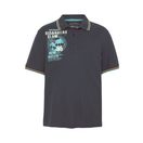 Man's World Poloshirt Kurzarm, lässige Passform, mit trendigem Print, Polokragen