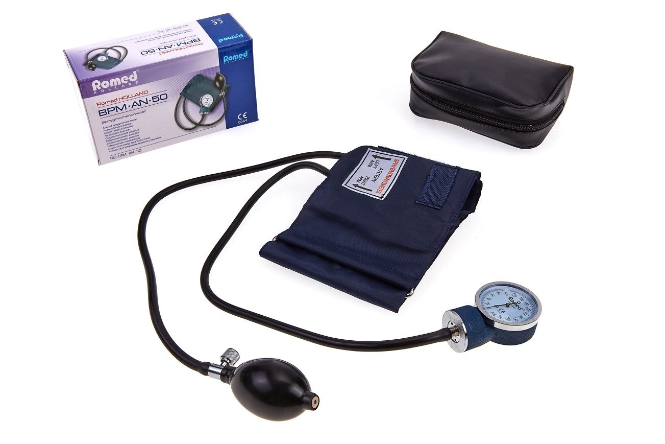 Romed Blutdruckmessgerät Aneroid BPM-AN-50 manuell, inkl. Etui
