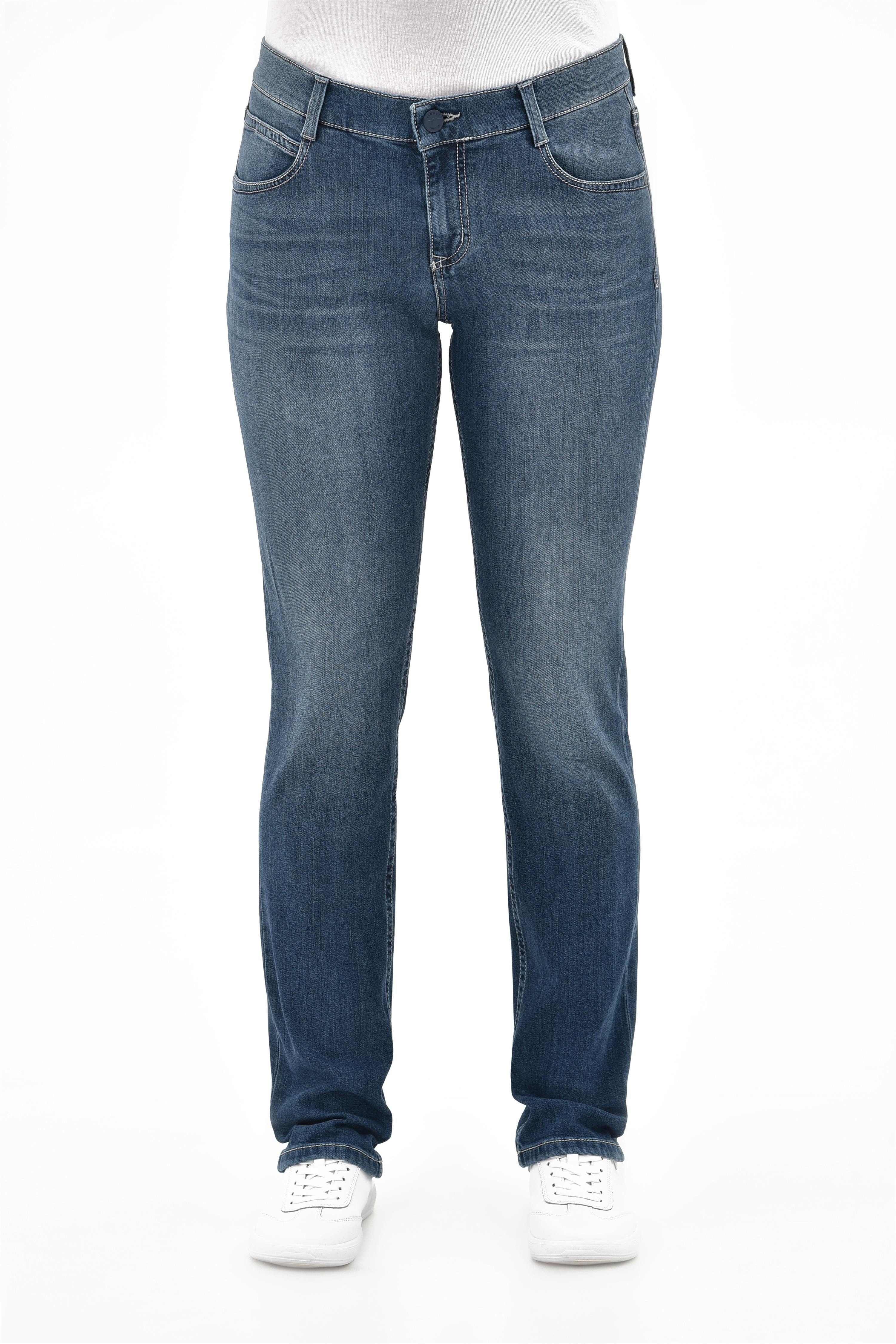 Project Indigo Stretch-Jeans PROJECT INDIGO W 3.0 SANDY blue used buffies 7300 4210.6834
