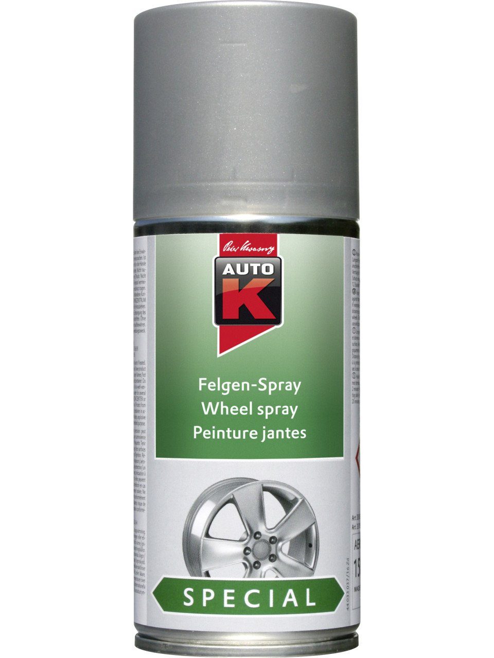 Auto-K Sprühlack Auto-K Felgenspray Spezial kristallsilber 150ml