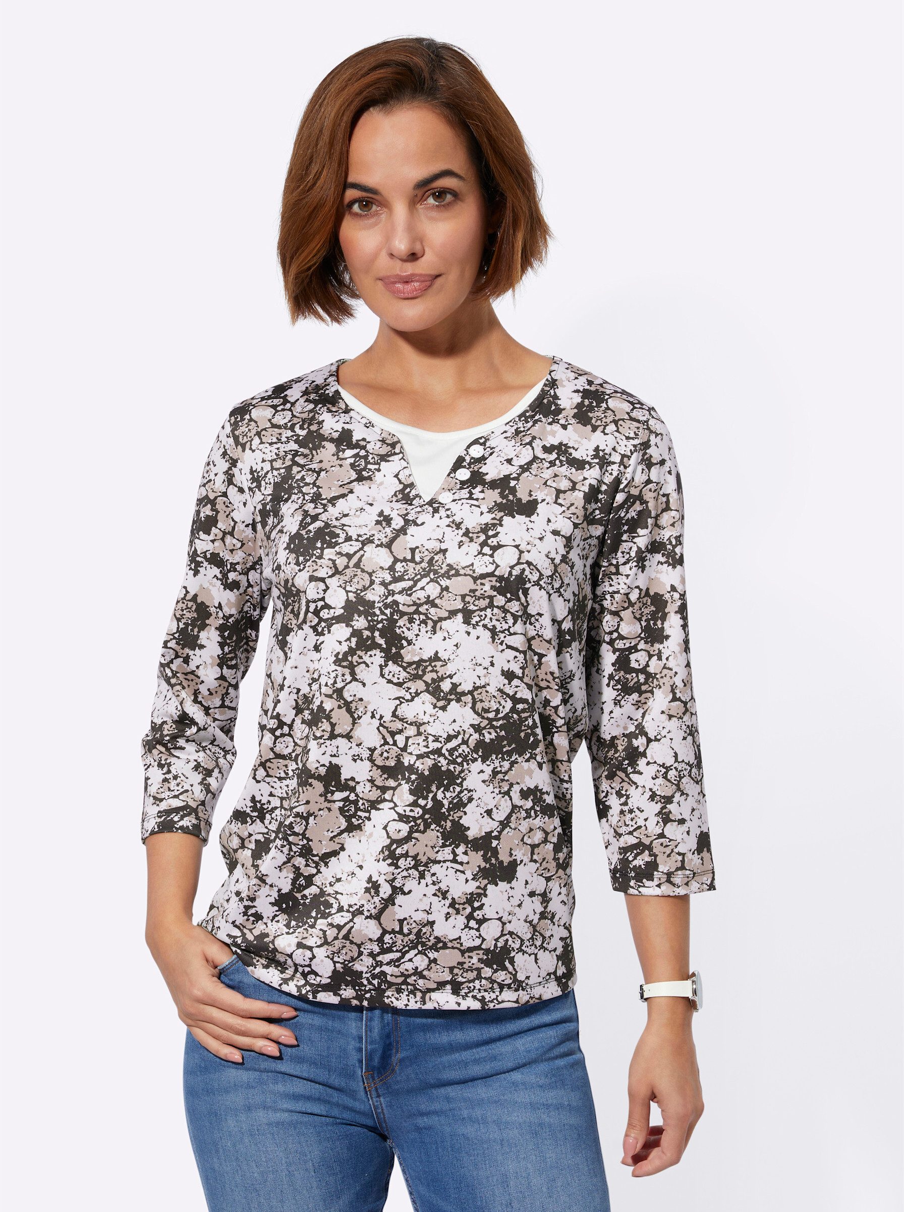 T-Shirt Shirt 3/4-Arm