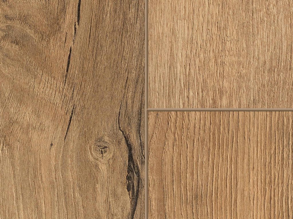 BASICfloor Laminat Basicfloor Laminat Eiche natur grau Landhausdiele