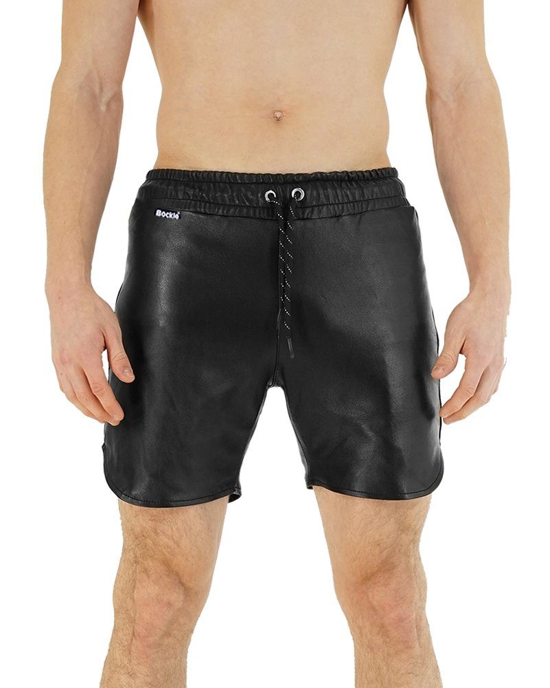 BOCKLE Boxershorts Bockle® cycling leather shorts kurze Lamm Lederhose Pants soft Leder