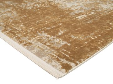 Teppich GLAMOUR, WK WOHNEN, rechteckig, Höhe: 8 mm, hochwertiger Viskoseanteil, samtweiche Oberfläche mit 3 D Effekt