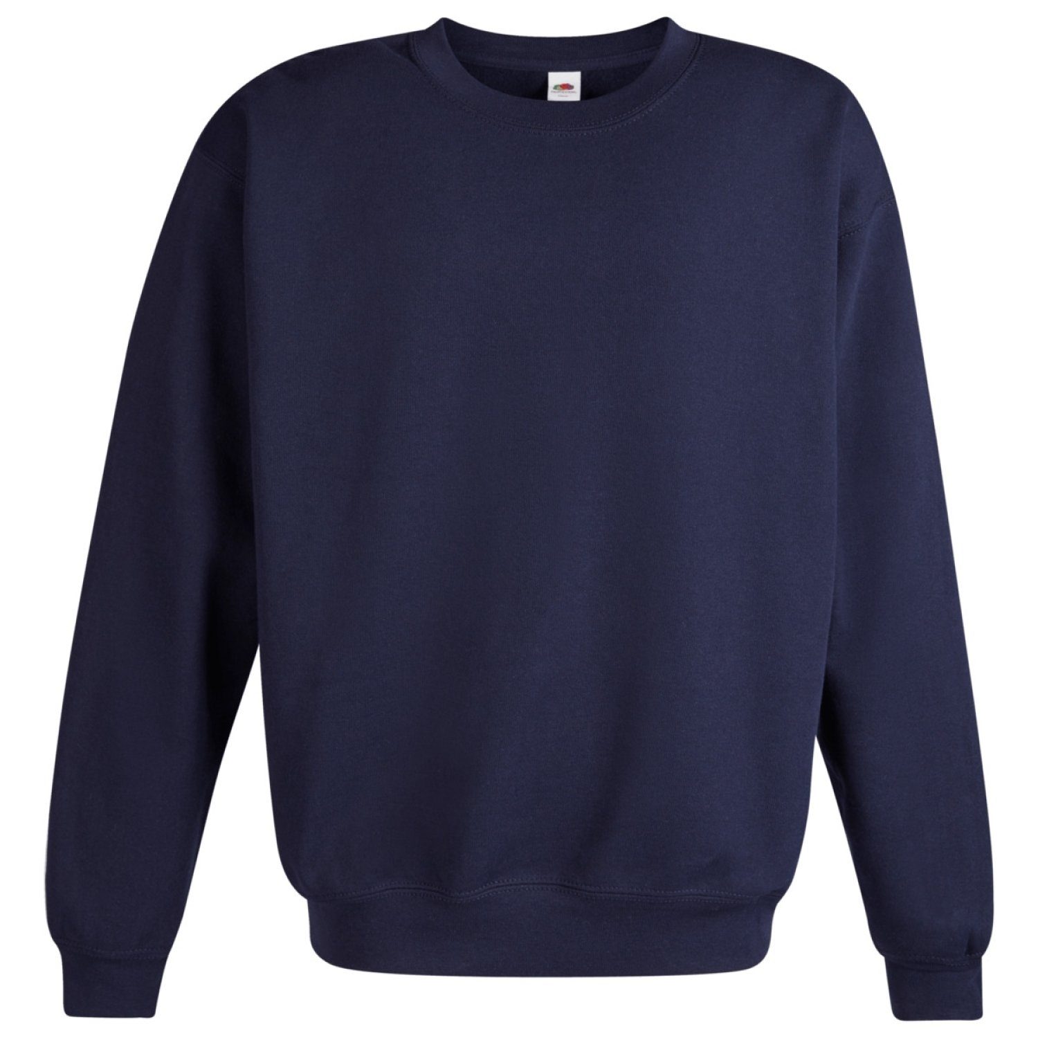 Dunkelblau Sweatshirt FRUIT Pul LOOM the THE of Pullover Basic Longpullover Loom Herren OF Fruit Langarm Classic