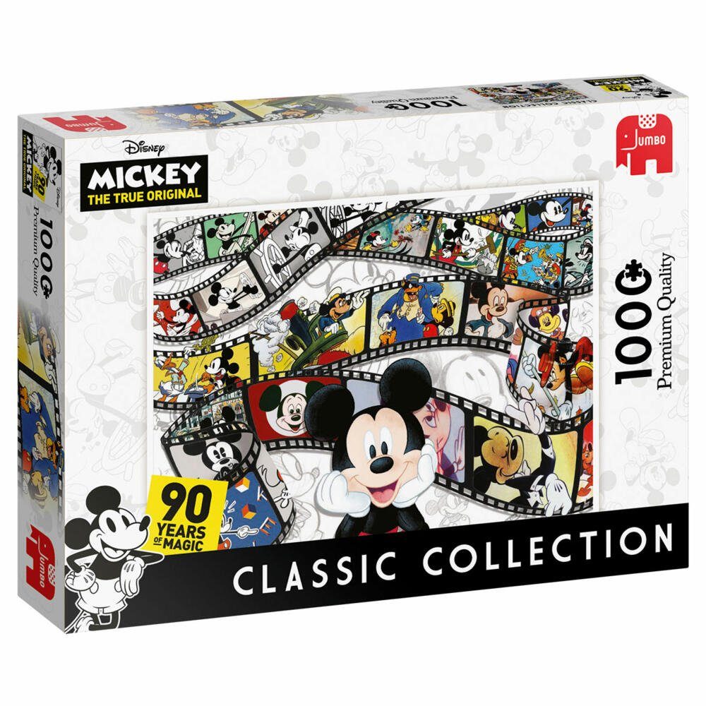 Jumbo Spiele Puzzle Disney Mickey 90th Anniversary 1000 Teile, 1000 Puzzleteile
