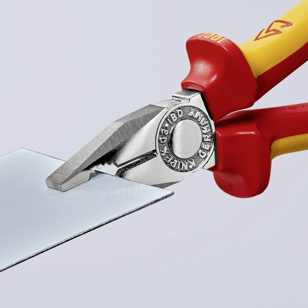 Thumbnail - Knipex Kombizange Knipex 03 06 180 T VDE Kombizange 180 mm DIN EN 60900, DIN ISO 5746