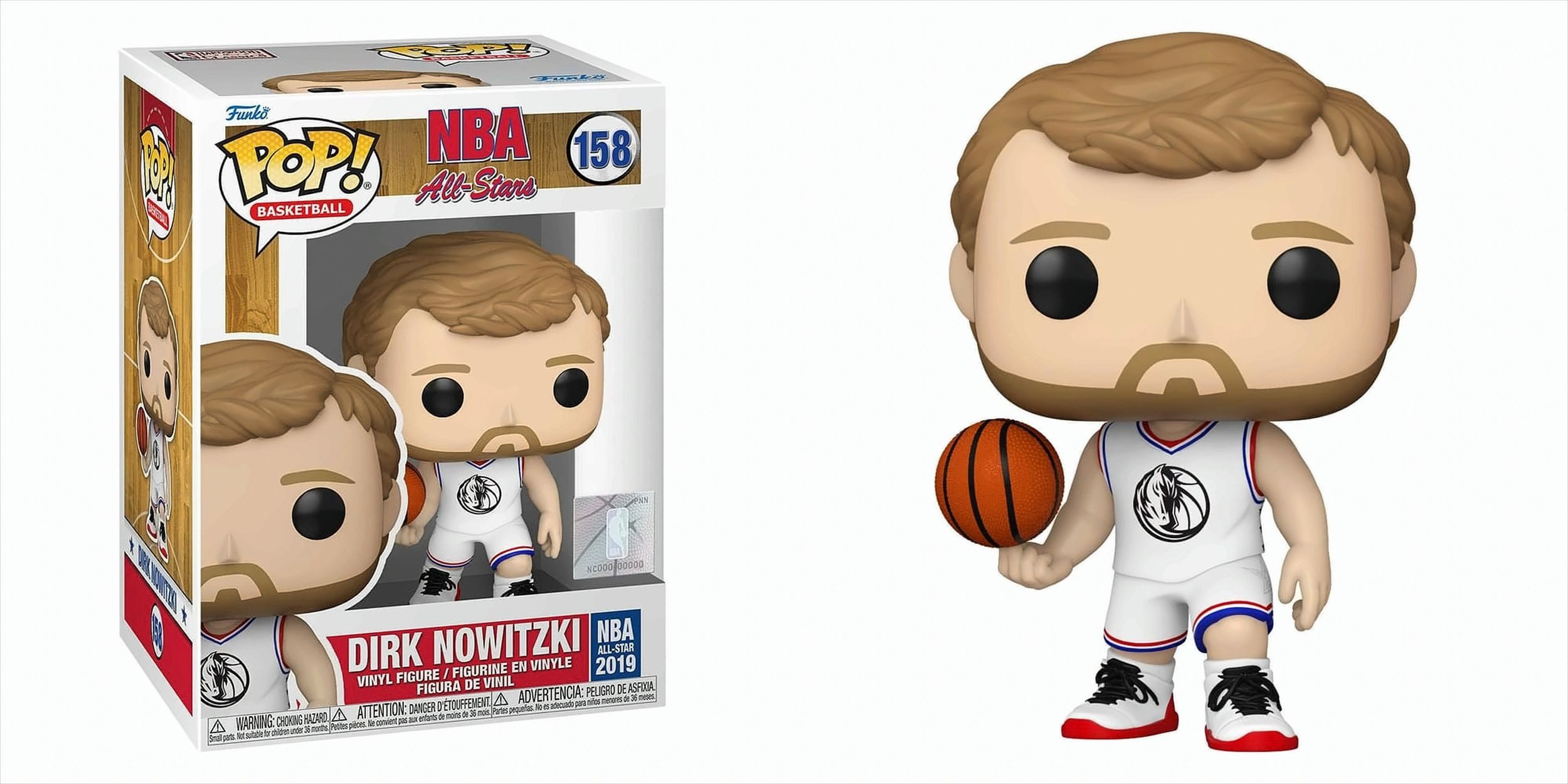 Spielfigur NBA All Stars Legends - POP - Dirk Nowitzki (2019)