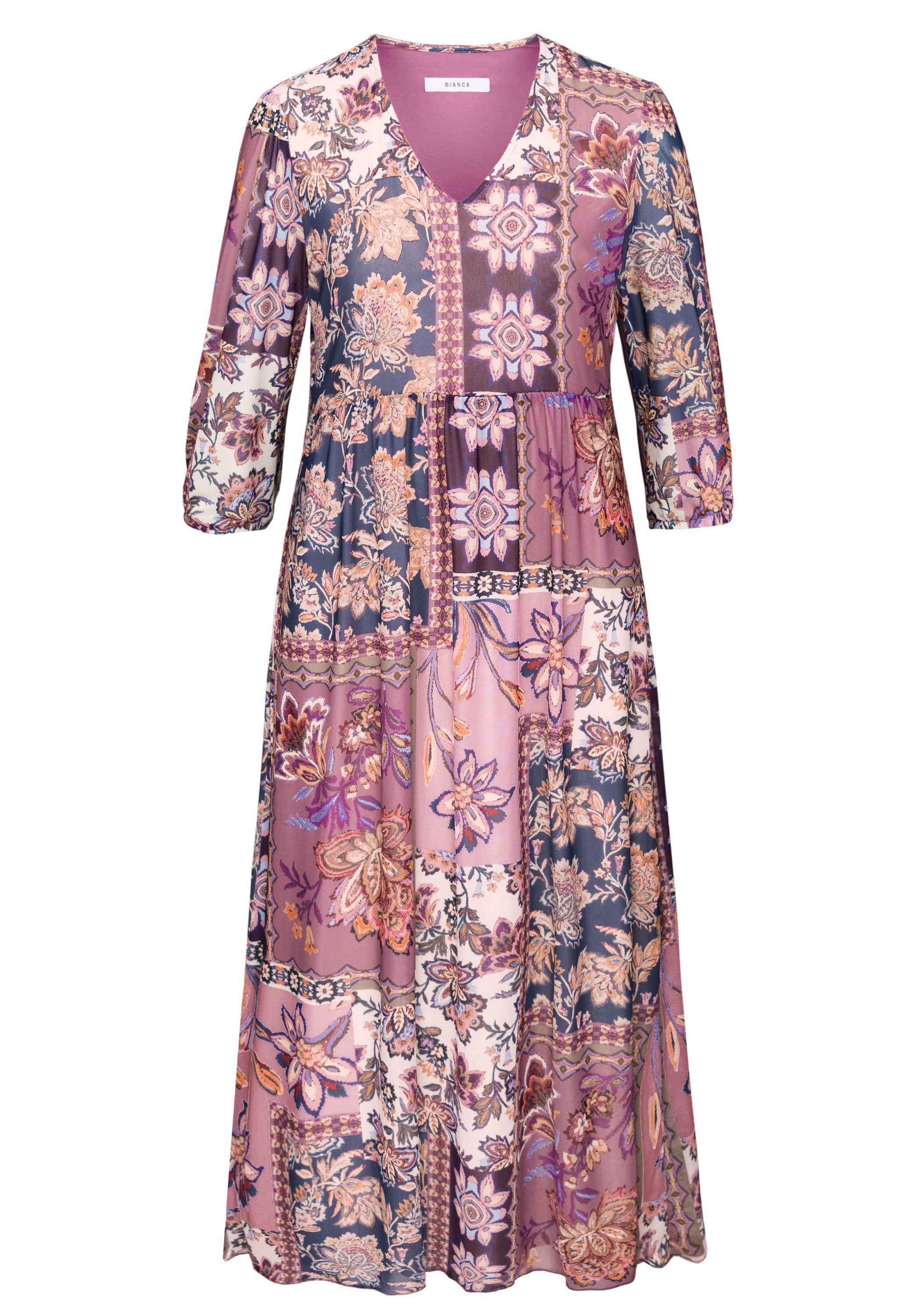 bianca Meshkleid ADRIANA in angesagtem Mustermix in Trendfarben günstig online kaufen