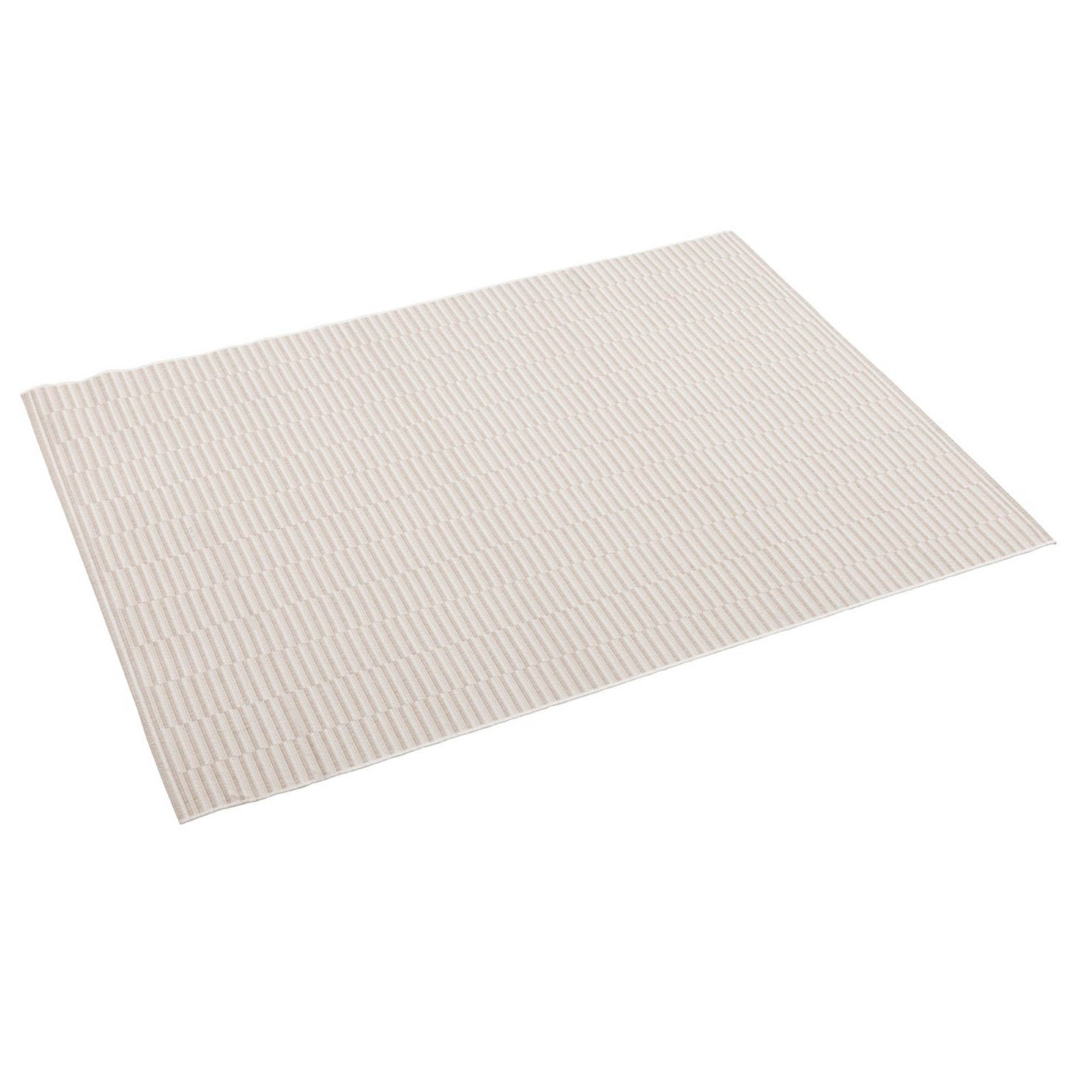 KETTLER Outdoorteppich Kettler Outdoorteppich Stripe Größe 160x230 cm, beige grau