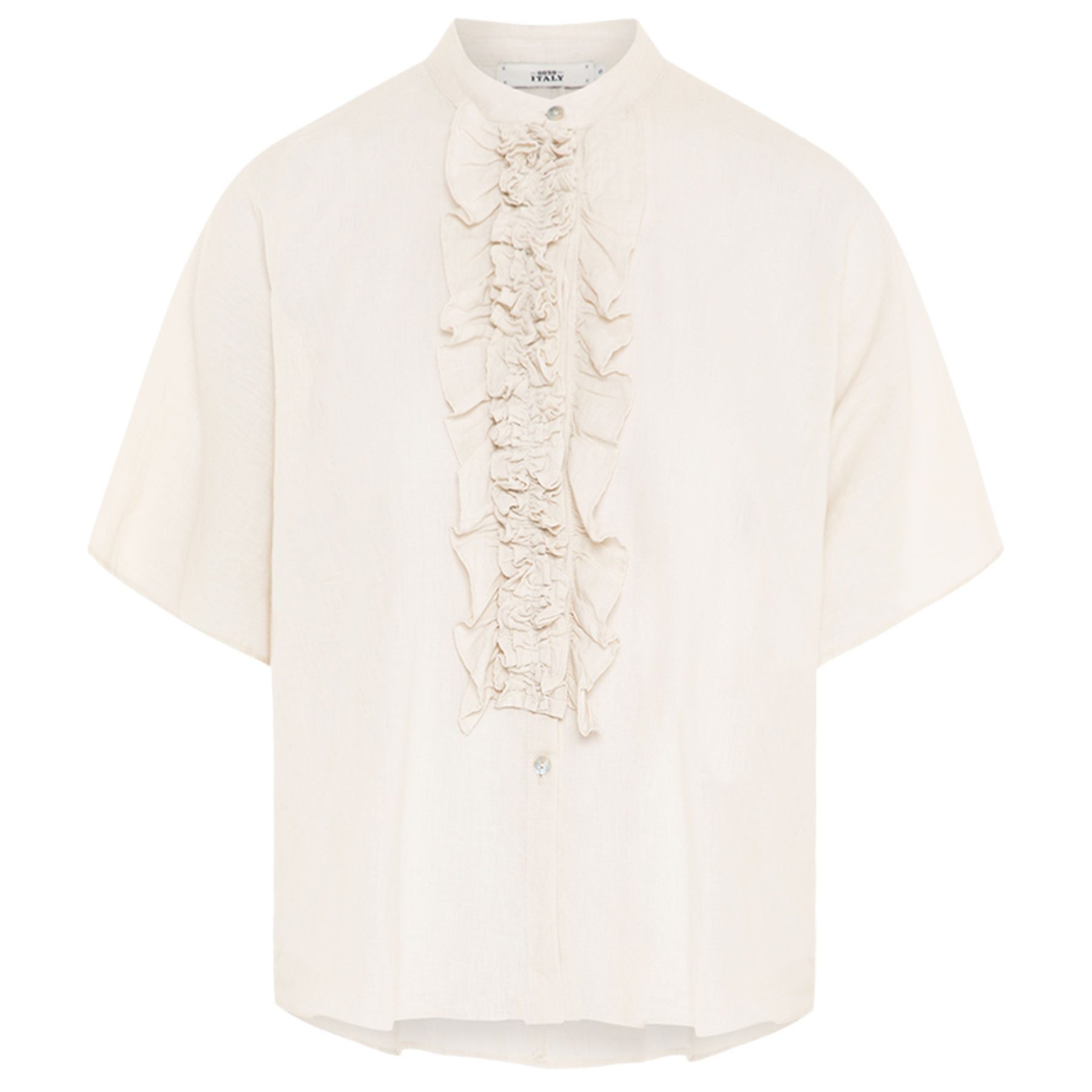 Kurzarmbluse Bluse DAISY aus Leinen