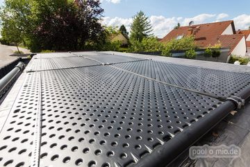 OKU Solarabsorber OKU Solarabsorber Komplettset Premium 25,5 m², inkl. Motorkugelhahn