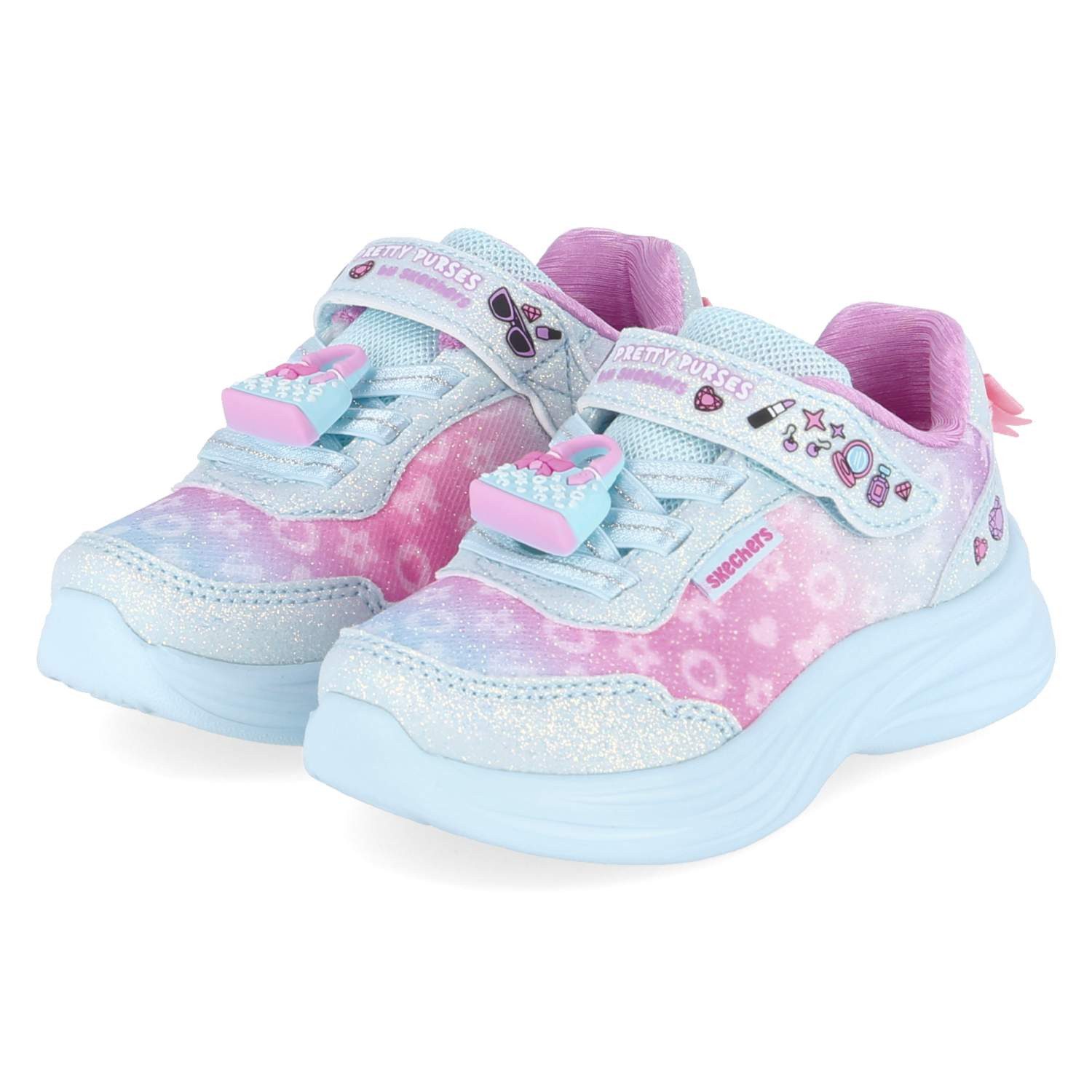 Skechers Skechers 302199N AQMT Mädchen Textil & Synthetik blau Lauflernschuh