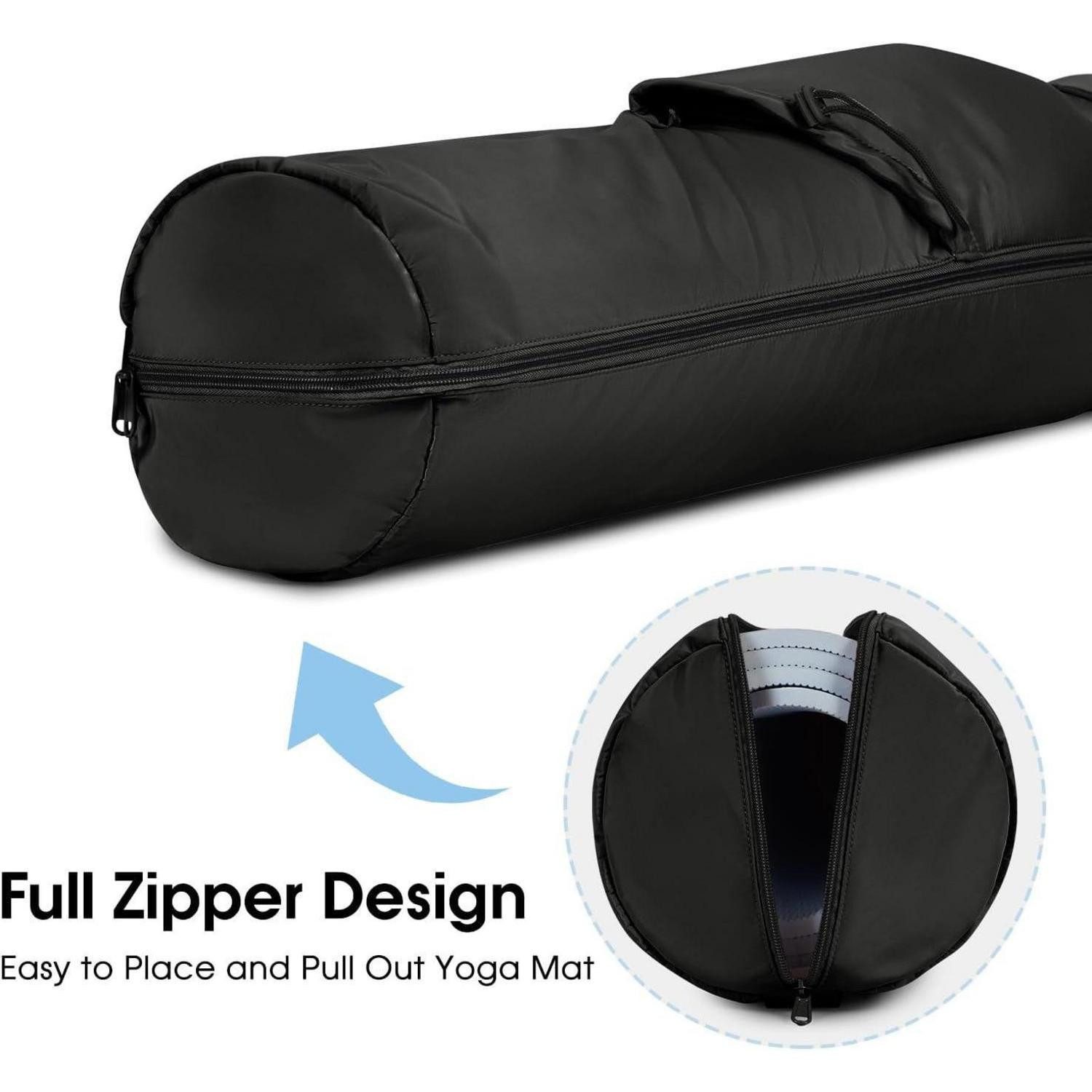 LuxusKollektion Yogatasche Yogatasche Damen mit Nassfach und Flaschenhalter, Schultergurt, Gym