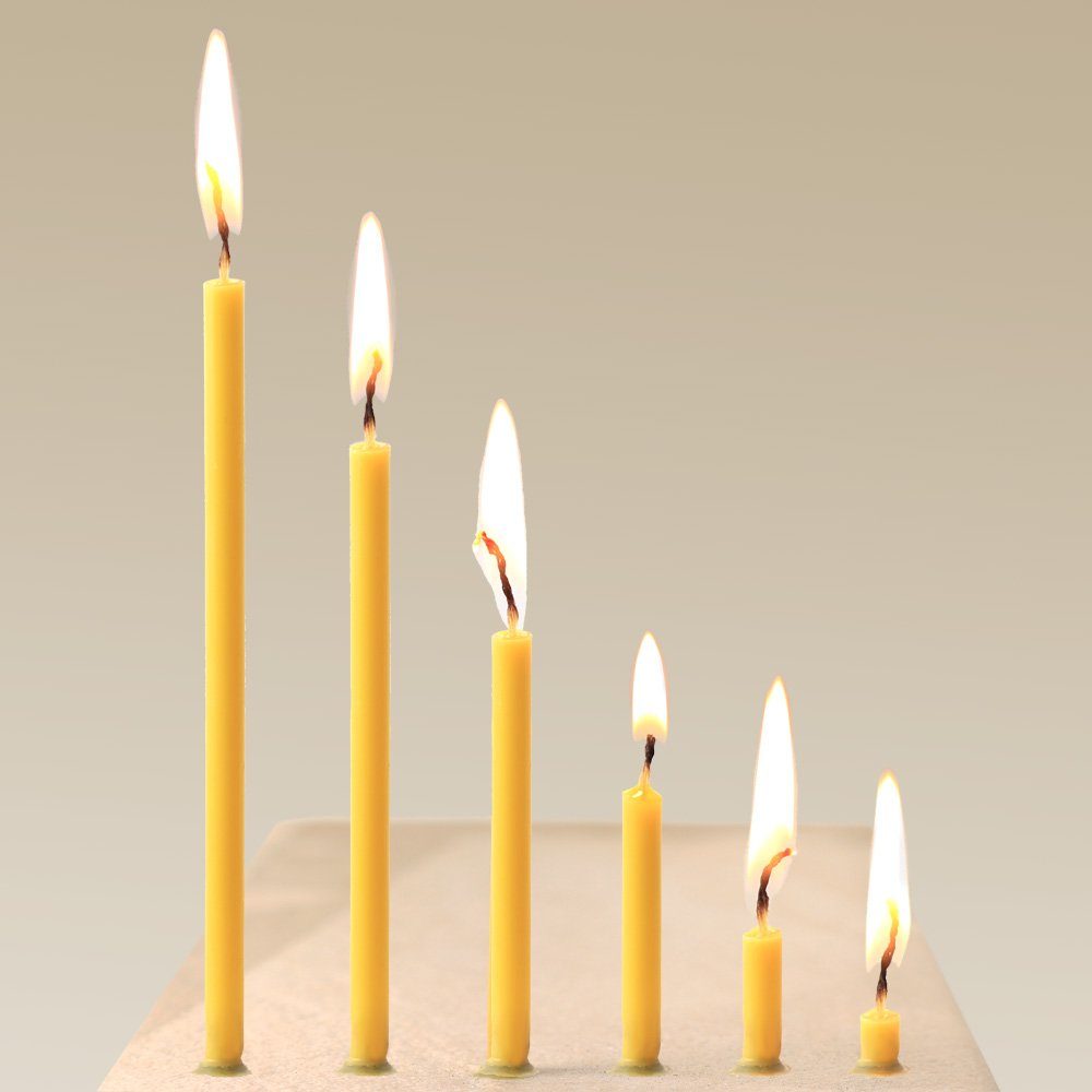 NKlaus Spitzkerze Altarkerzen Ritualkerzen mit Wachszusatz Rußfrei L günstig online kaufen