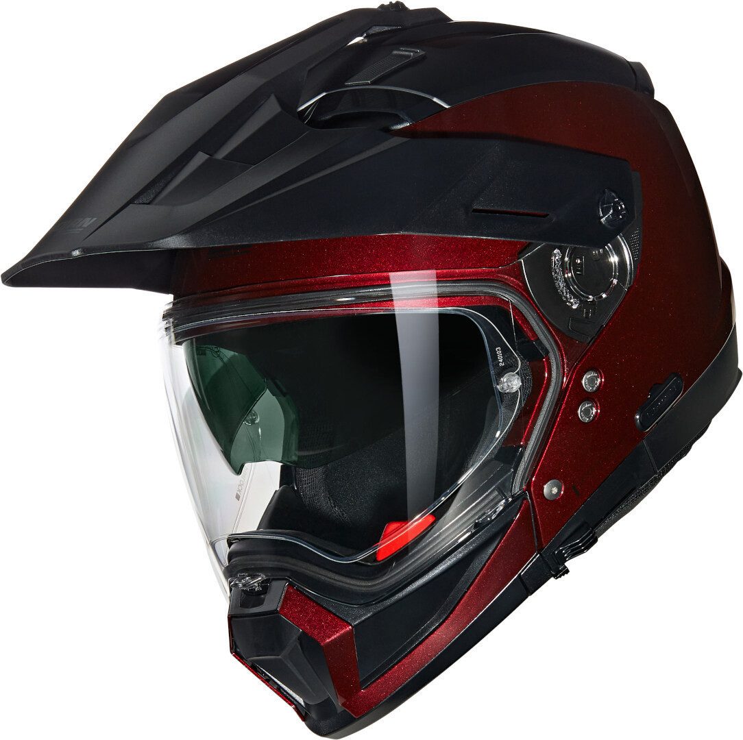 NOLAN Motocrosshelm N70-2X 06 Classico Nobile N-Com Motocross Helm, Vorbereitet Für Kommunikationssystem,integriertes Sonnenvisier