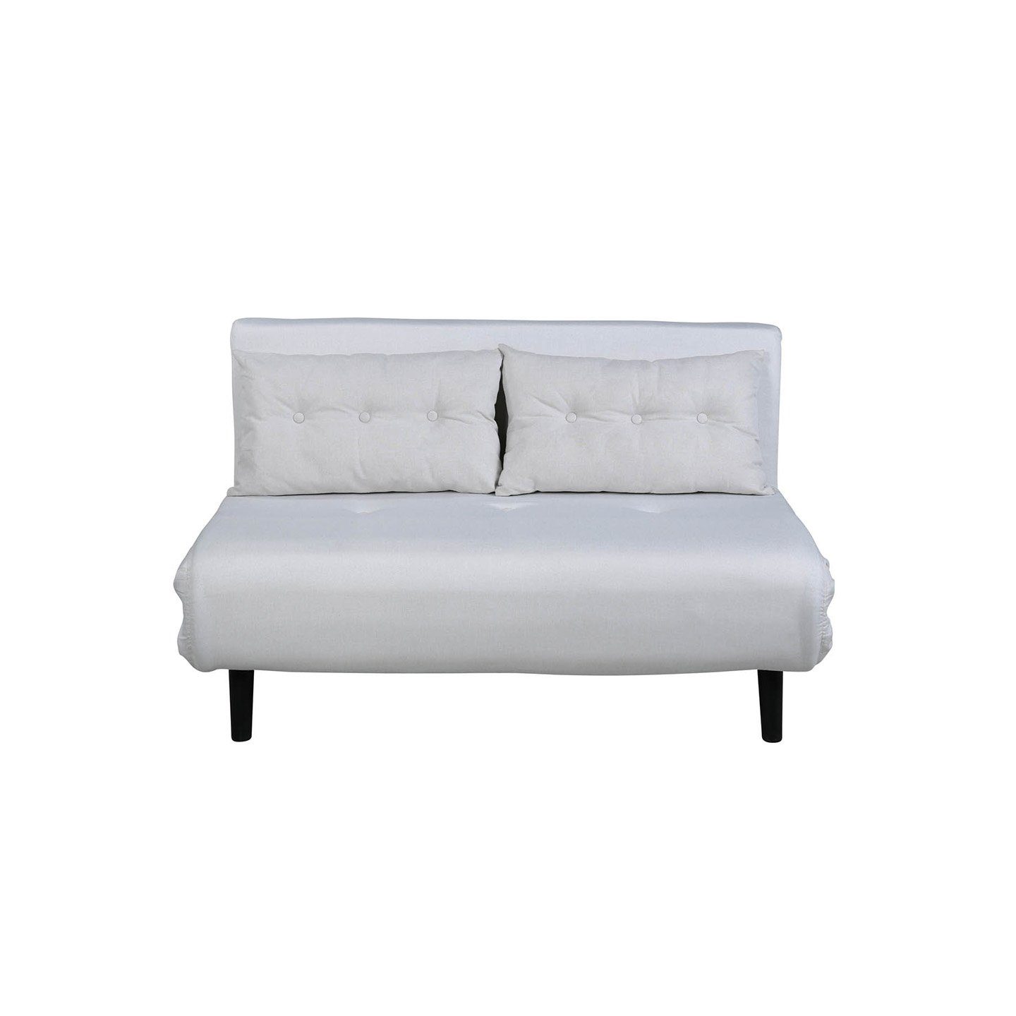 ebuy24 Schlafsofa Schlafsofa Vicky weiß