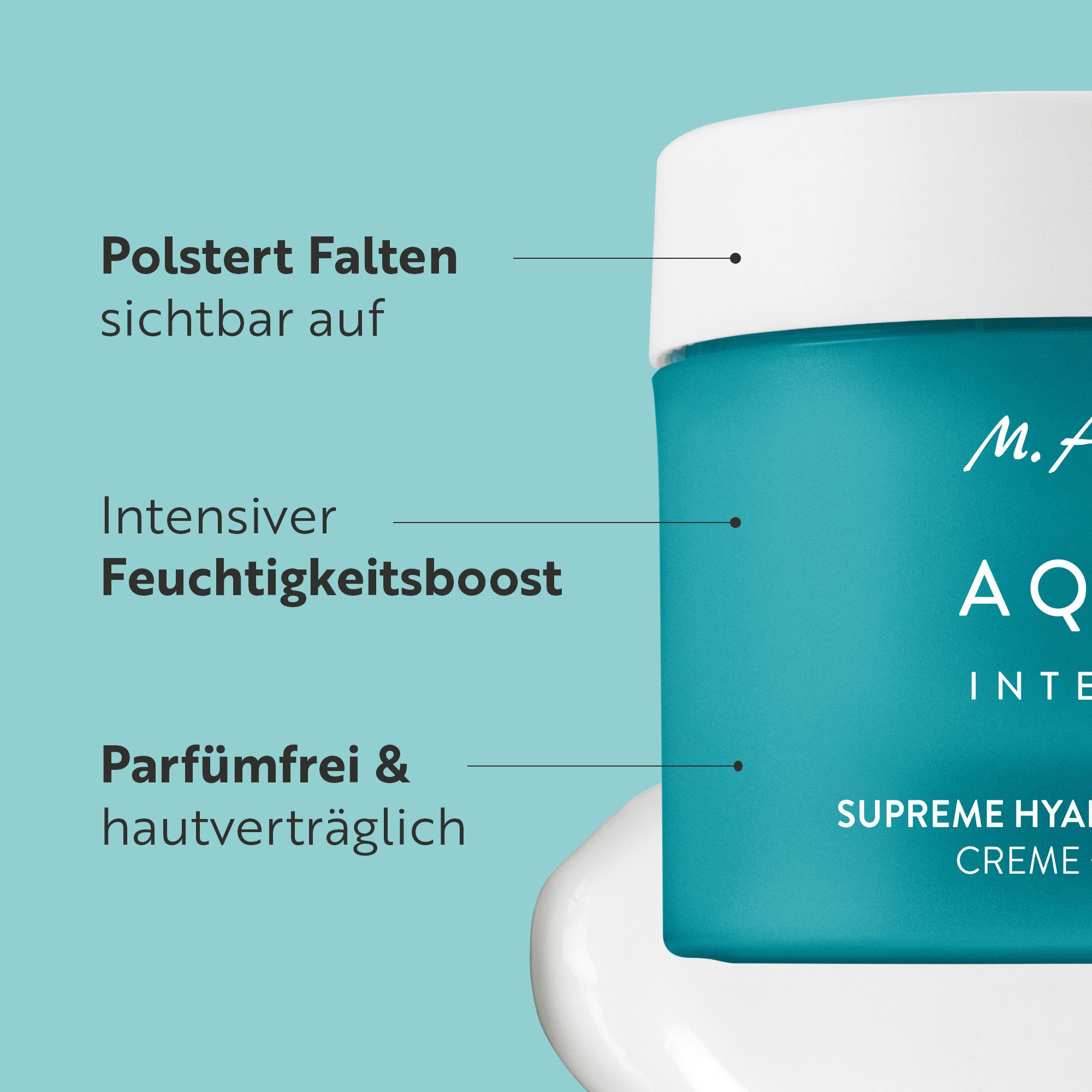 asambeauty Feuchtigkeitscreme Supreme Hyaluron Gesichtscreme