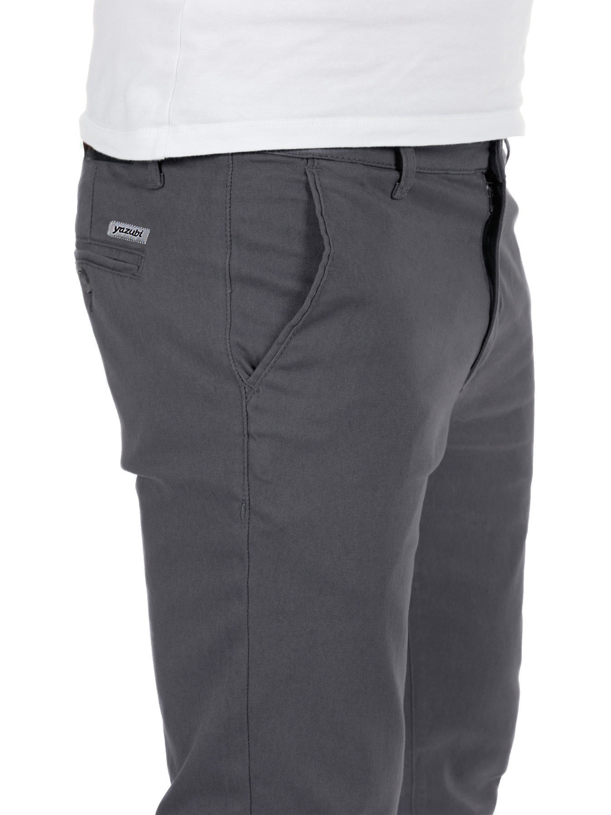 Yazubi Chinohose Herren Chino Dustin in vorgewaschener Optik