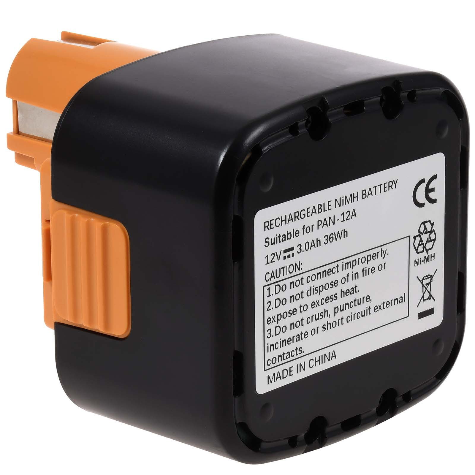 Powery Akku für ABB Typ SDF-AK 220 3000mAh NiMH Akku 3000 mAh (12 V)