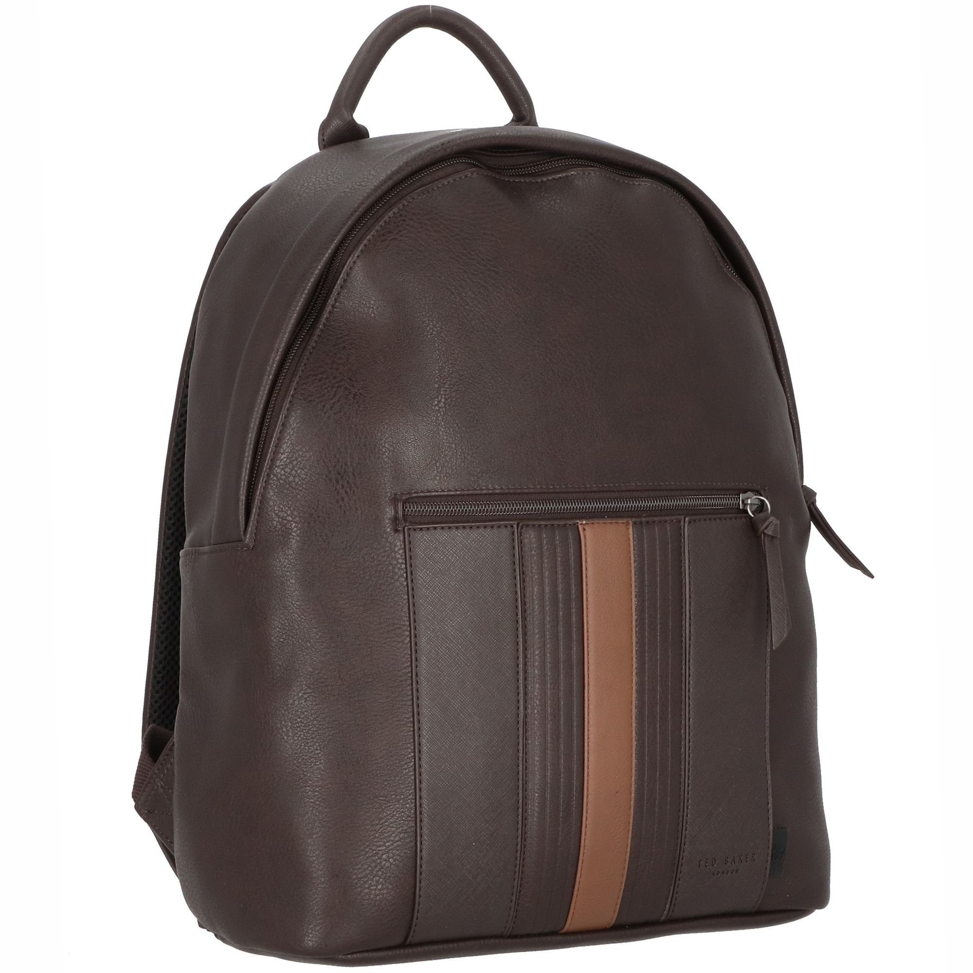 Ted Esentle, Baker brn-choc Laptoprucksack Polyurethan