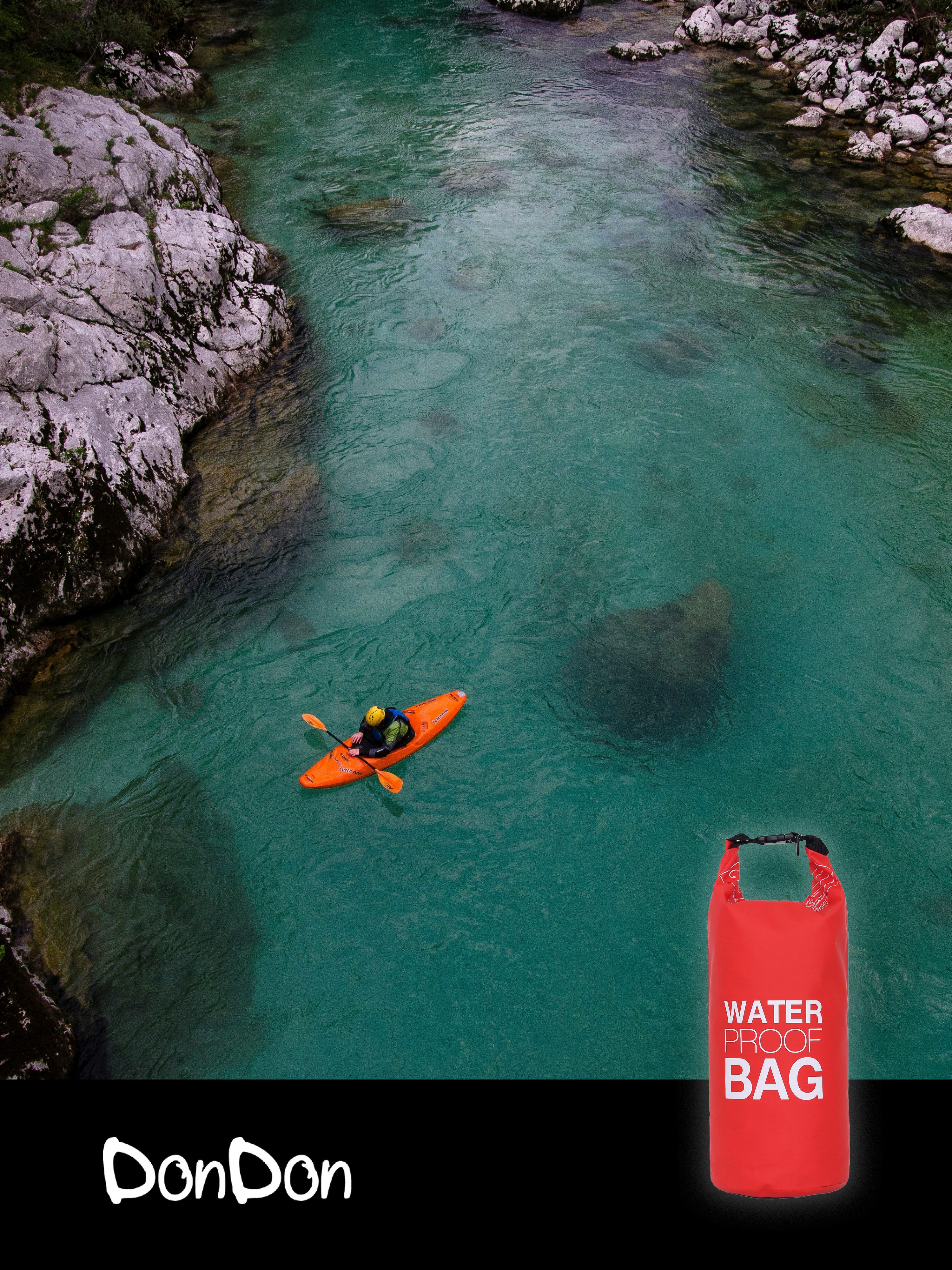 DonDon Drybag Beutel Trockentasche Trockenbeutel (1-tlg), wasserdichter outdoor Drybag