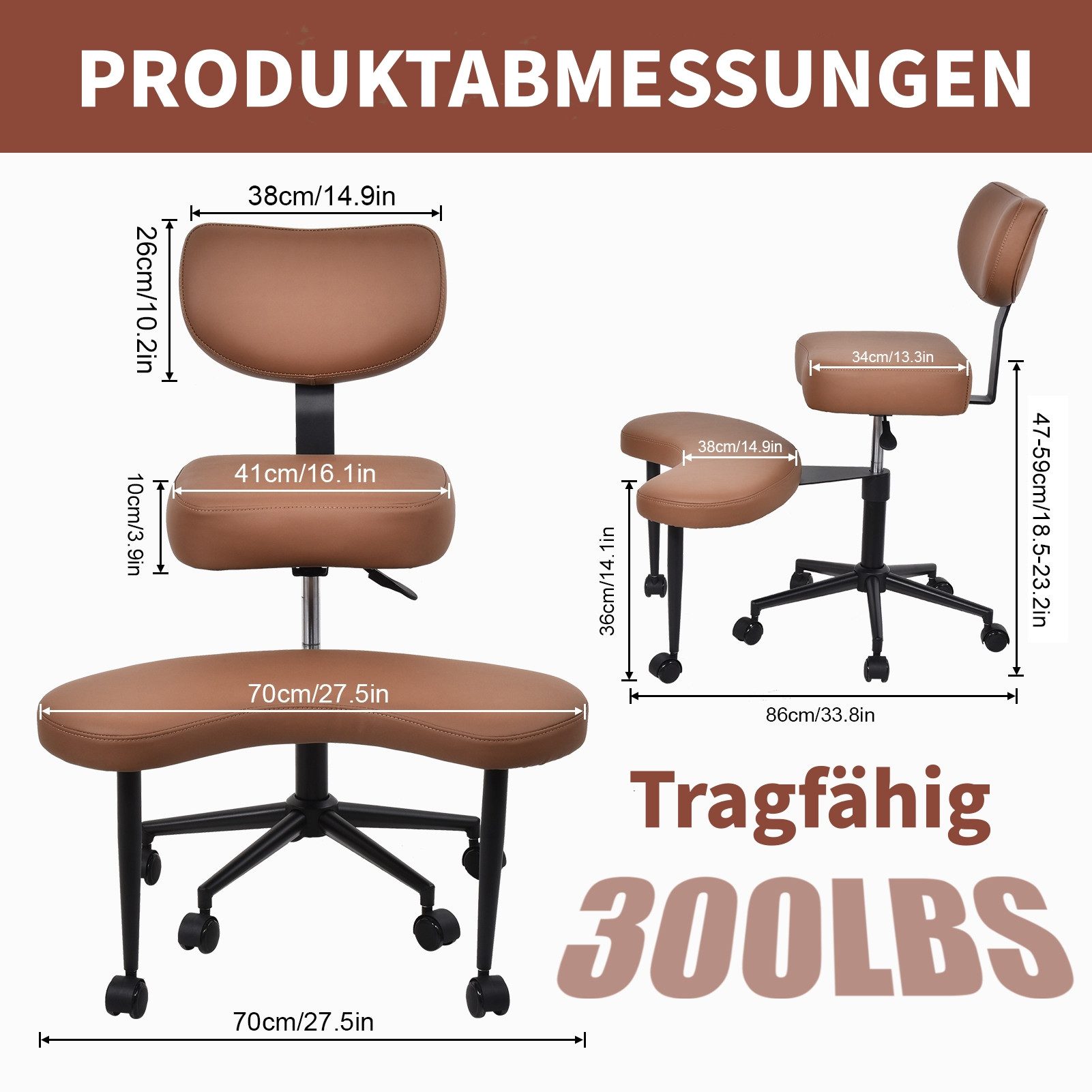 Vellora Bürostuhl Schwebezustand (Multifunktionssitze, 1 St), 360 Grad dreh günstig online kaufen