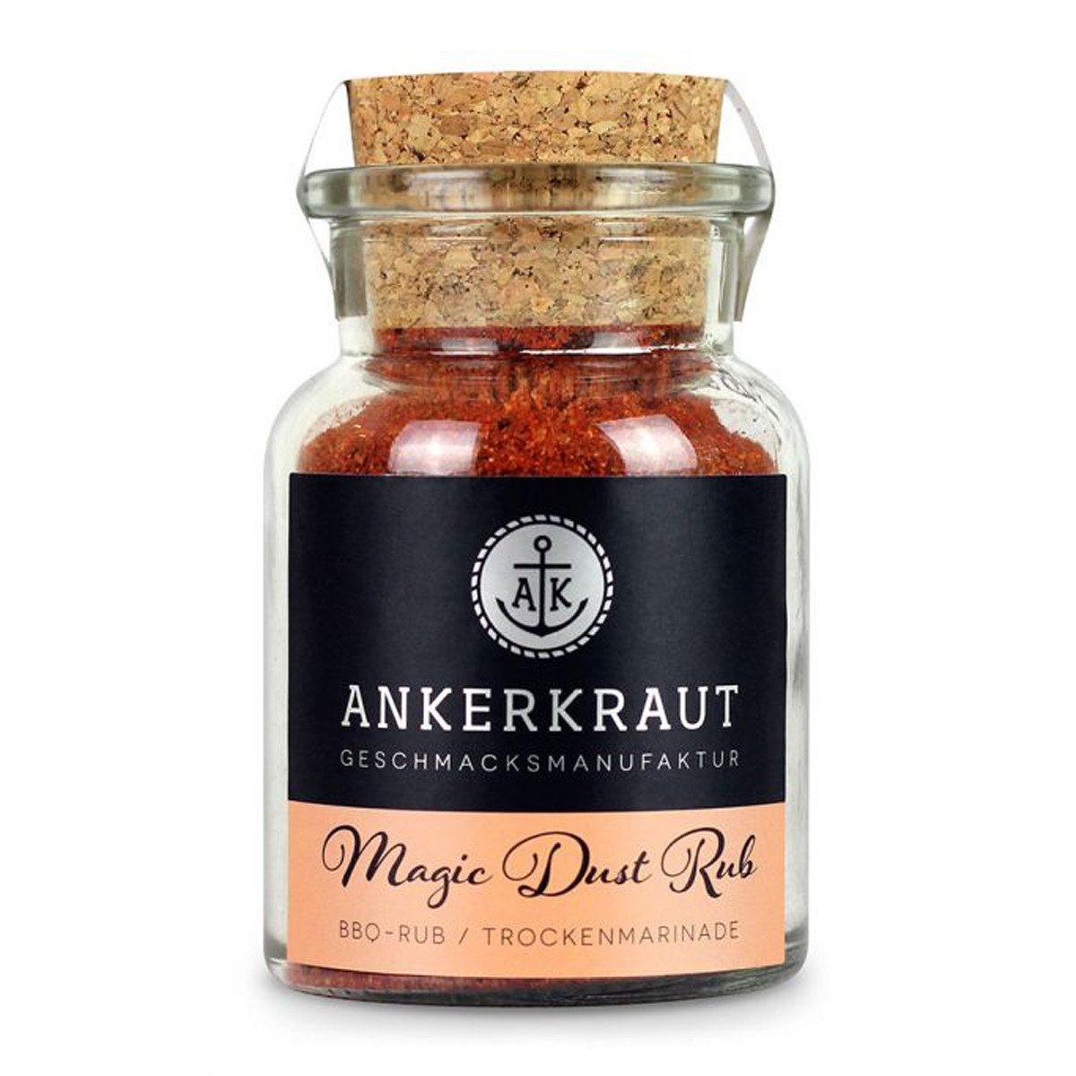 Ankerkraut Gewürz, Ankerkraut Magic Dust BBQ Rub Trockenmarinade Korkenglas 100g