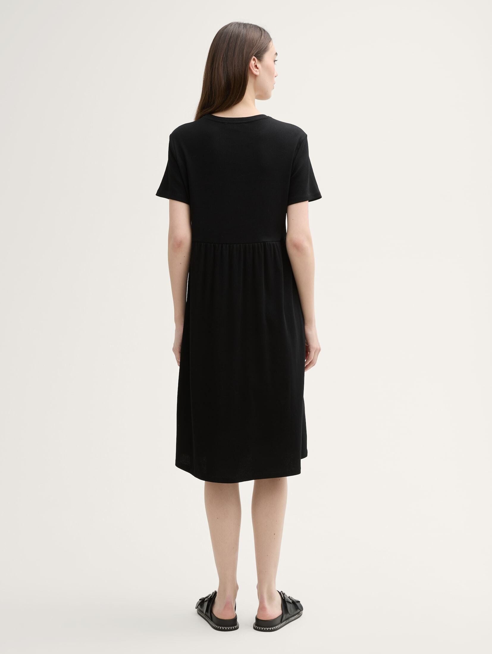 TOM TAILOR Denim Sommerkleid Kleider & Jumpsuits Jersey Midi-Kleid