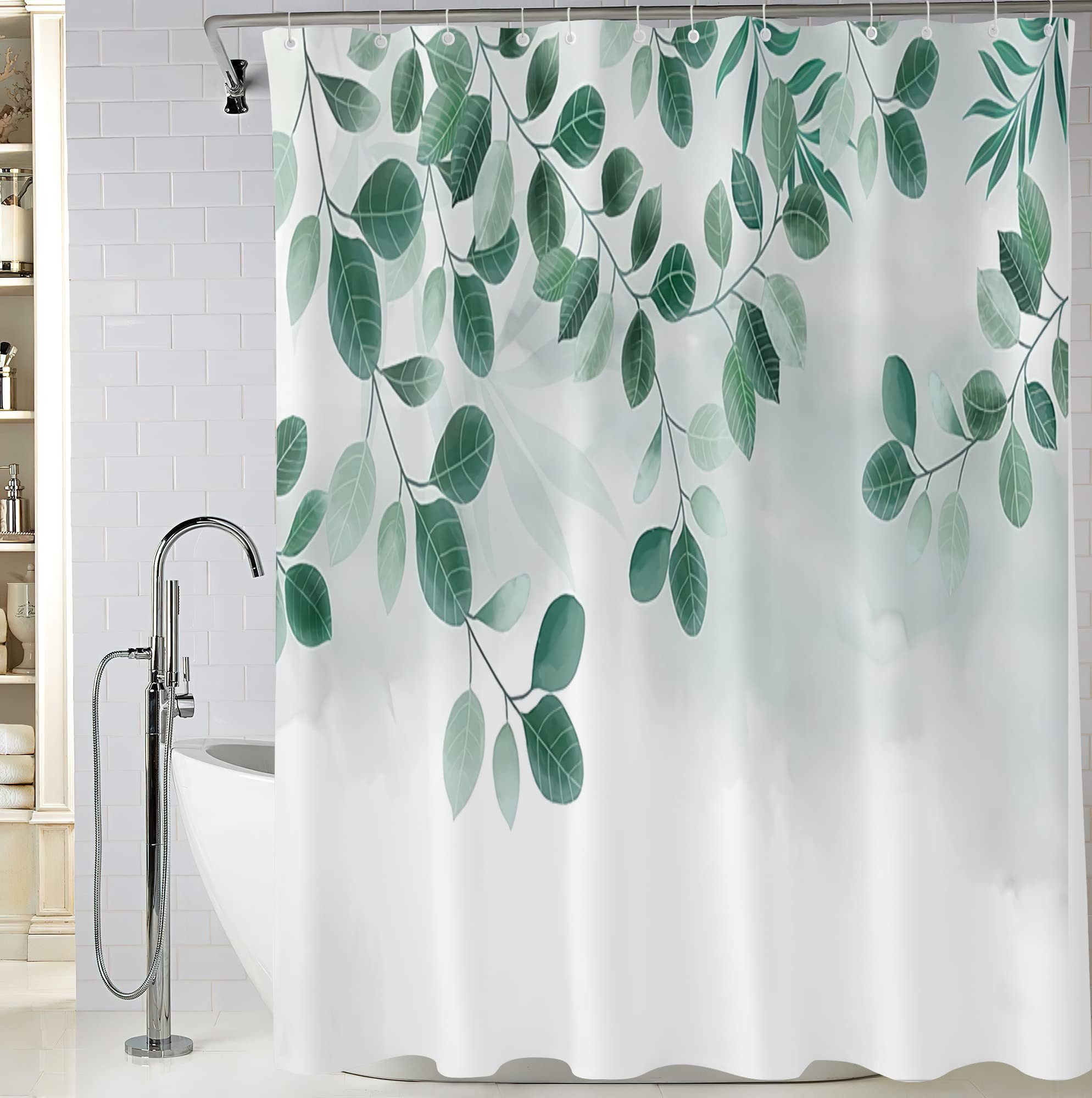 M&W DAS DESIGN Duschvorhang Shower curtains Anti schimmel Waschbar 180x200 – Bild 5 von 5