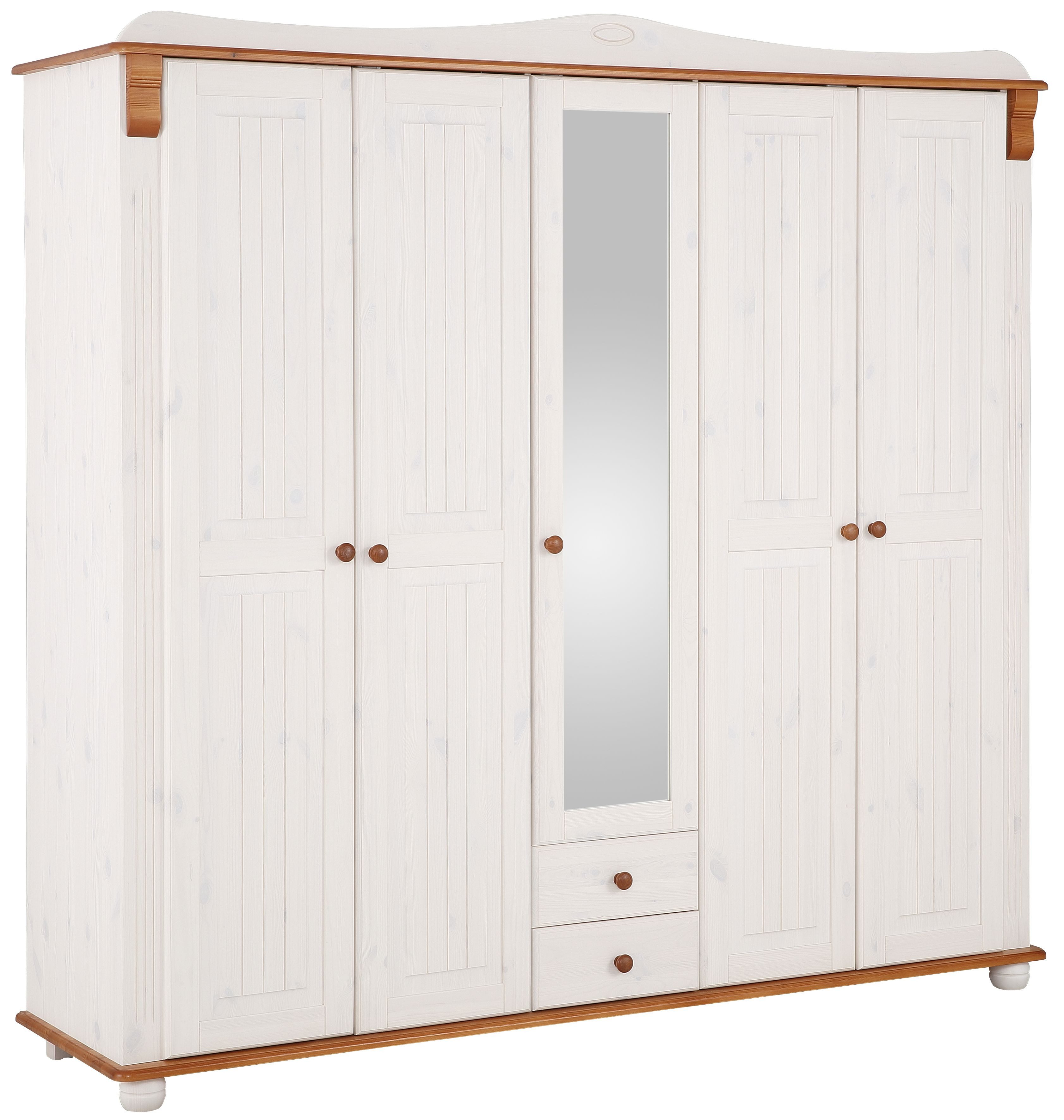 Home affaire Kleiderschrank "Adele", (4 Breiten: 92/130/169/207 H/T ca. 191 günstig online kaufen