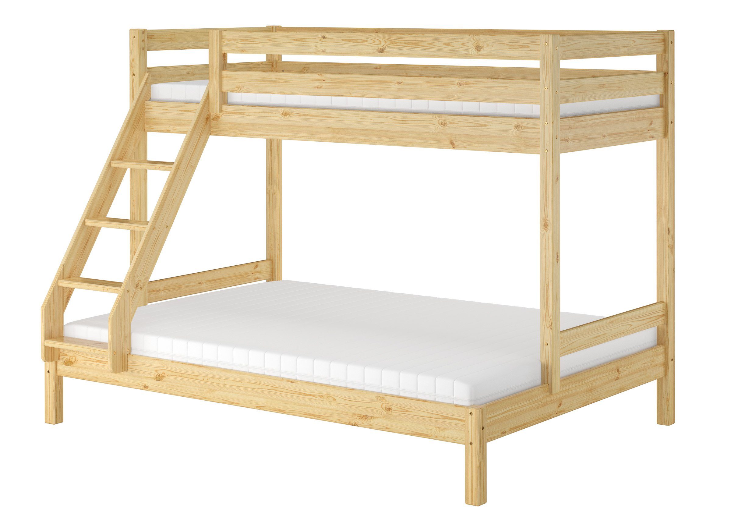 ERST-HOLZ Etagenbett Doppel-Etagenbett 90 x 200 günstig online kaufen
