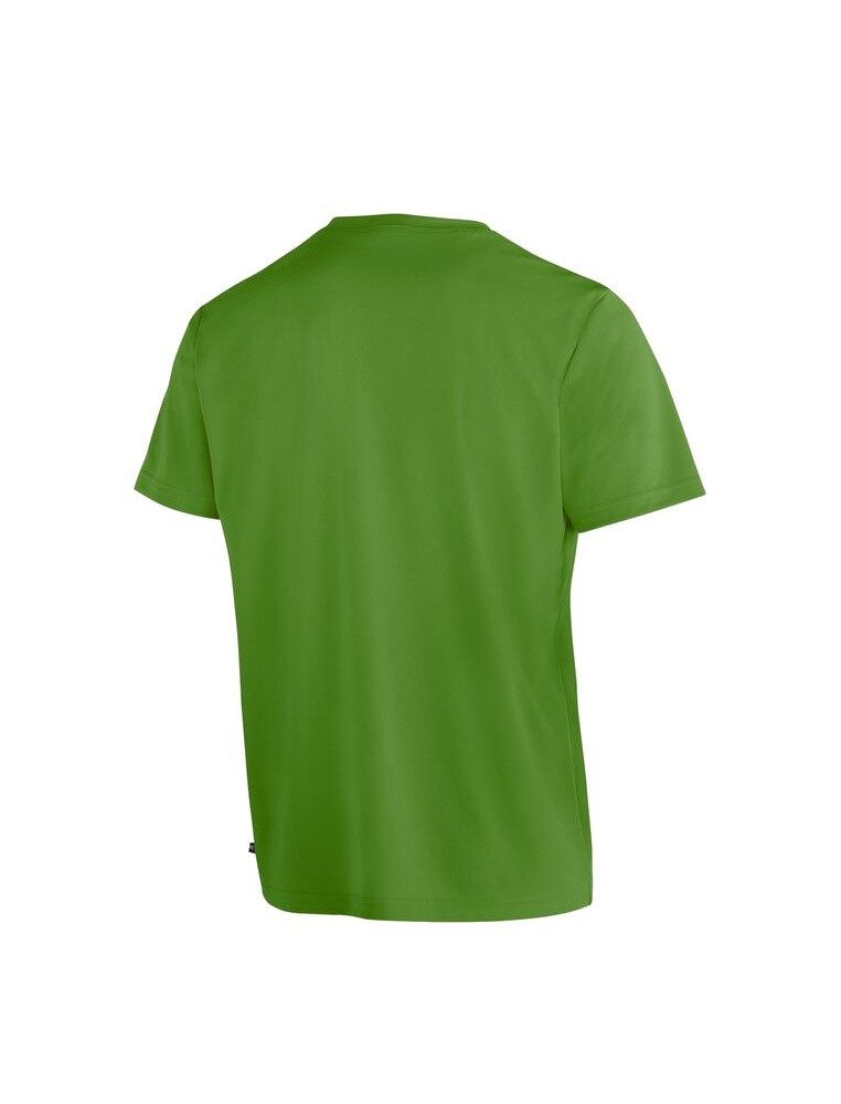 Maier Sports T-Shirt Wander-/Freizeit Tilia Pique (Polyester, schnelltrocknend) grün Herren