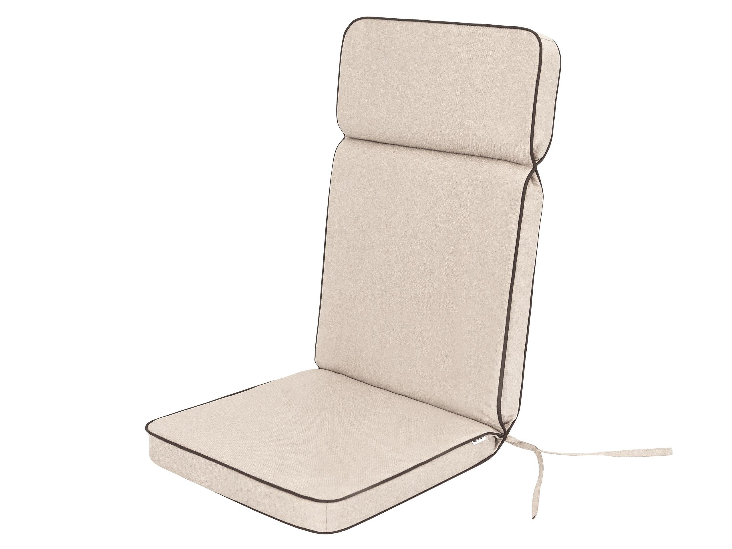 Bjird Hochlehnerauflage Gartenstuhlauflage Eliza 120x50x5 cm, günstig online kaufen