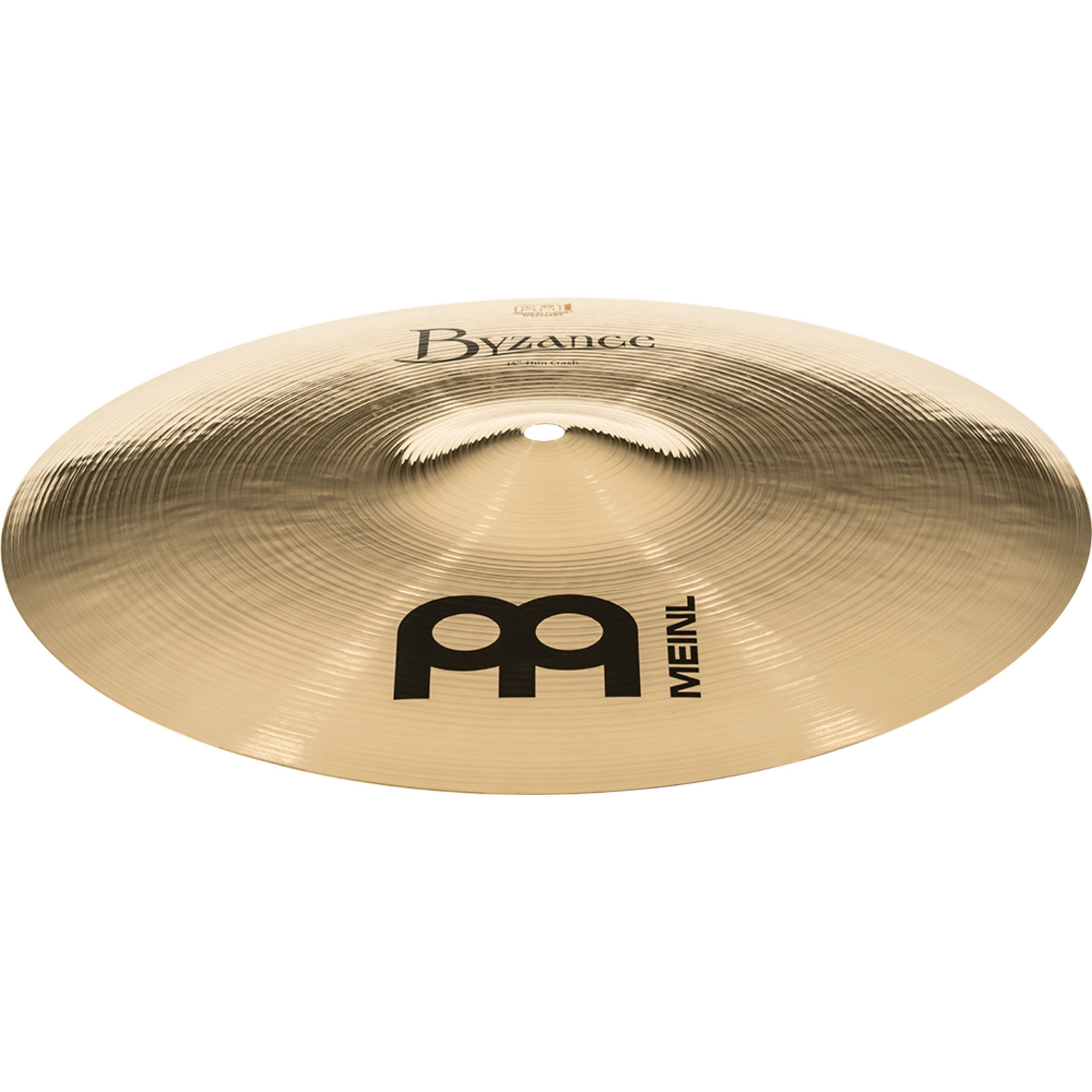 Meinl Percussion Becken, Cymbals, Crash Becken, Byzance Thin Crash 14" B14TC-B, Brilliant - Crash Becken