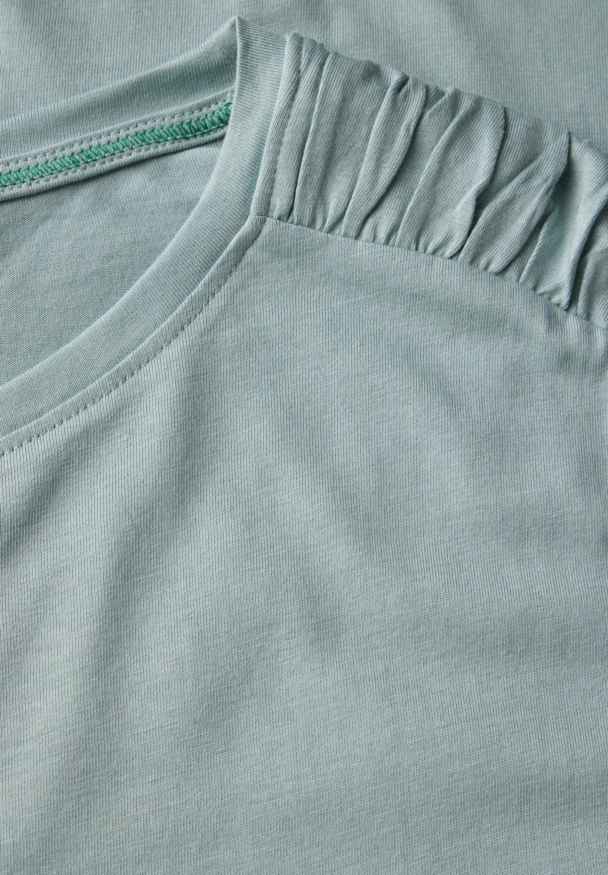 CECIL T-Shirt mit Tunnelzug am Saum