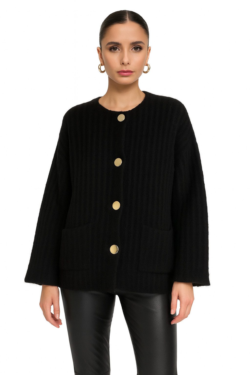 Worldclassca Cardigan WORLDCLASSCA Damen Oversize Cardigan Strickjacke mit günstig online kaufen