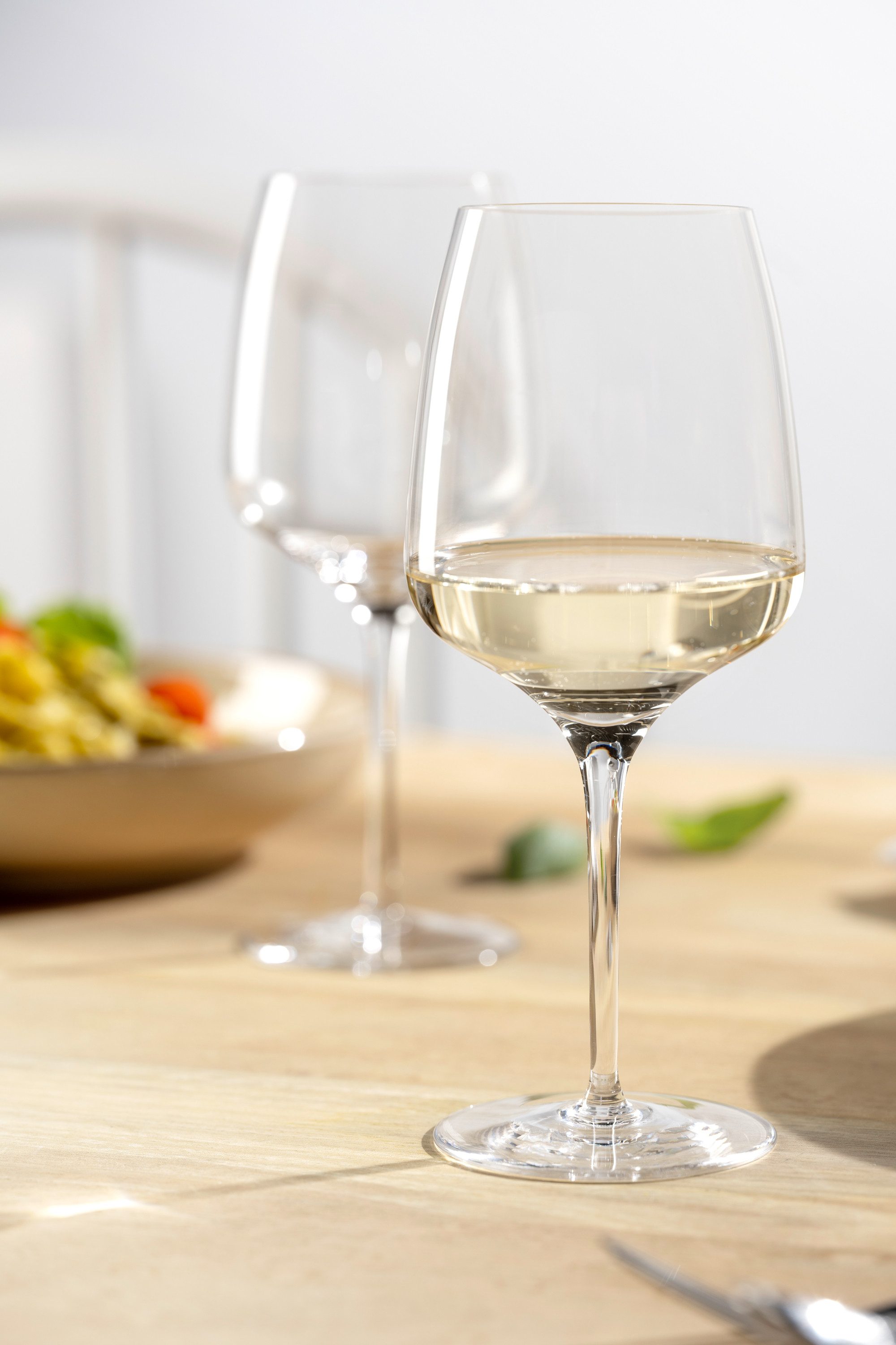 LEONARDO Weinglas Weißweinglas CESTI, 360 ml, 6er-Set, 6-tlg., Kristallglas, Kelchglas, spülmaschinengeeignet