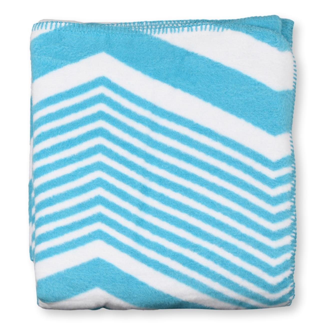 Wohndecke Esprit Ziggy Zag Plaid 140x200 cm, Aqua, Esprit