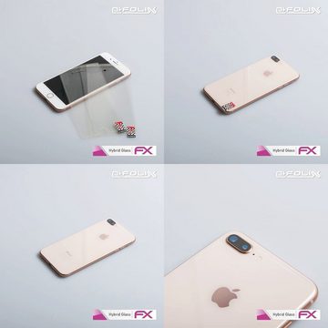 atFoliX Schutzfolie Panzerglasfolie für Apple iPhone 8 Plus, Ultradünn und superhart