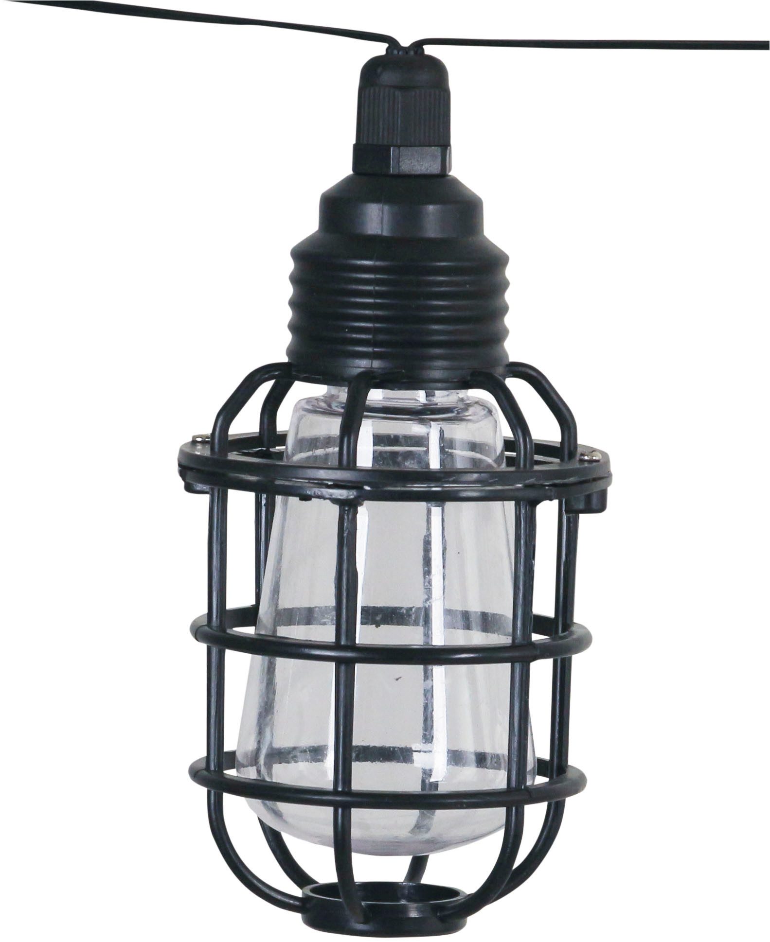 Luxform Lichterkette Solar-Lichterkette Corsica Partybeleuchtung 10xLED, Aus Kunststoff gefertigt